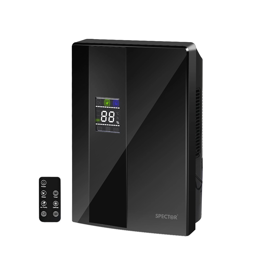 1 Spector Dehumidifier Air Purifier 2200ml Portable Dual Core Efficient Dryer, 1 of 6