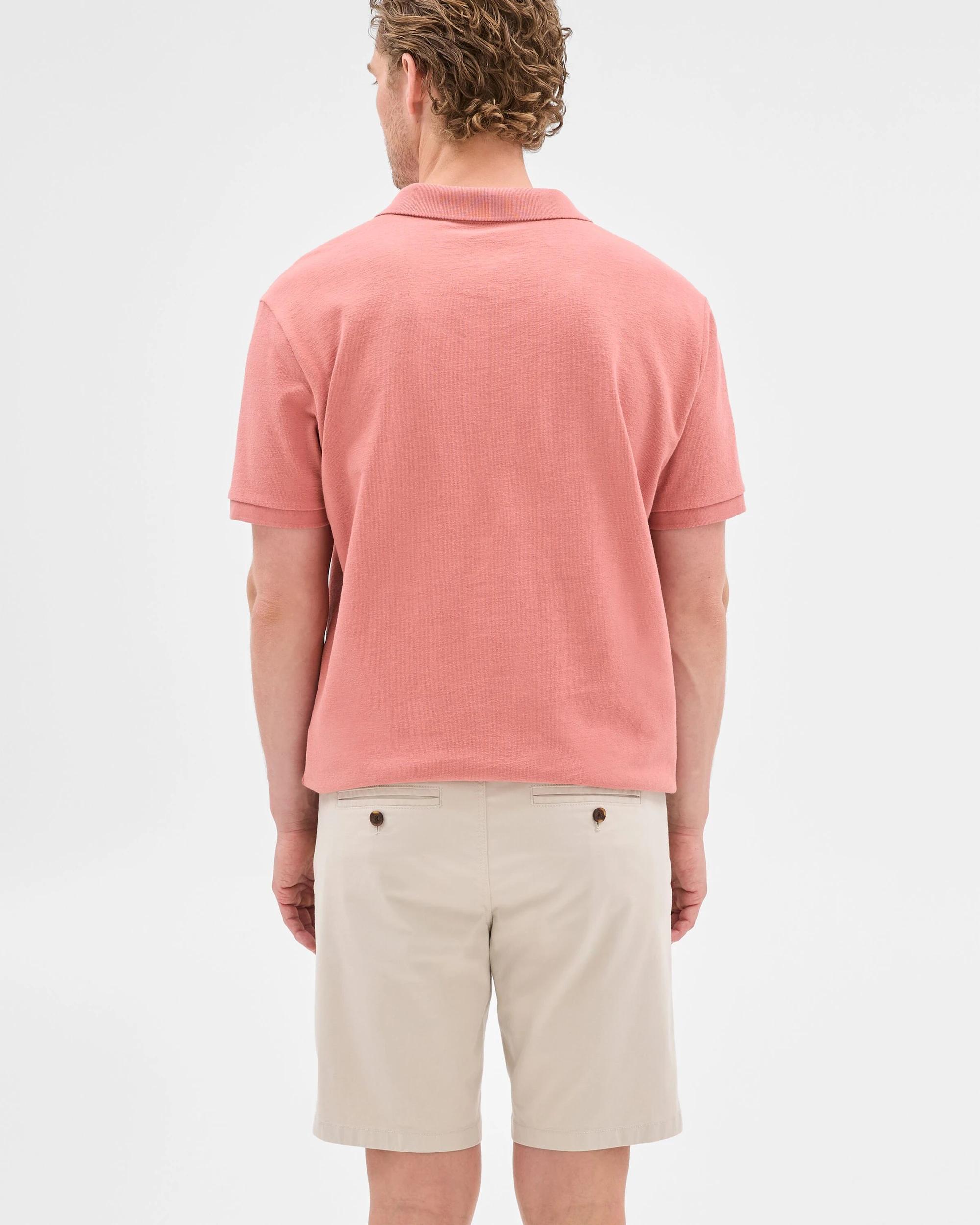 3 Target Man Australian Cotton Slim Chino Shorts PALE STONE, 3 of 5