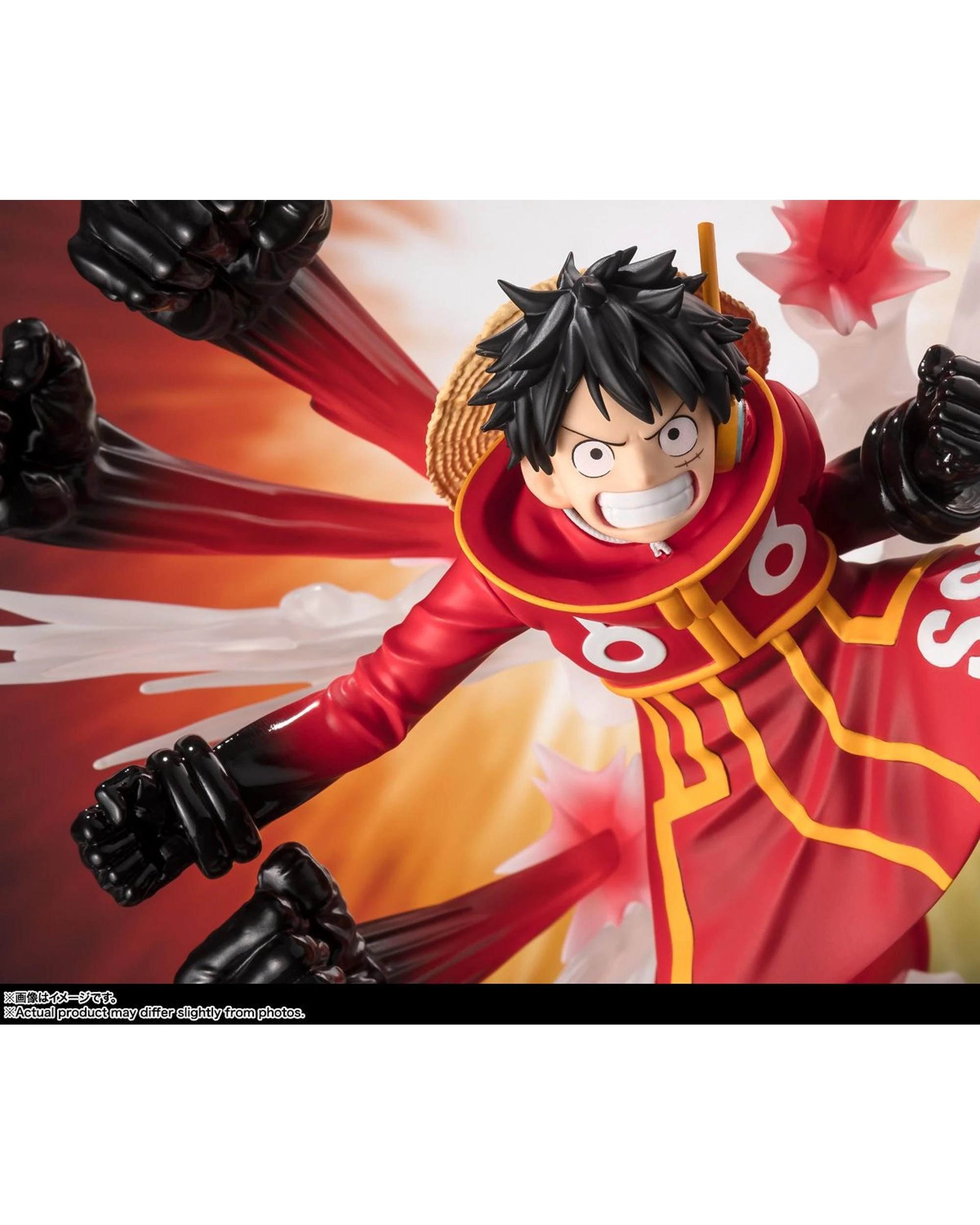 4 Tamashii Nations FiguartsZero Extra Battle One Piece Monkey D Luffy Gum Gum Hawk Gatling Figure, 4 of 6