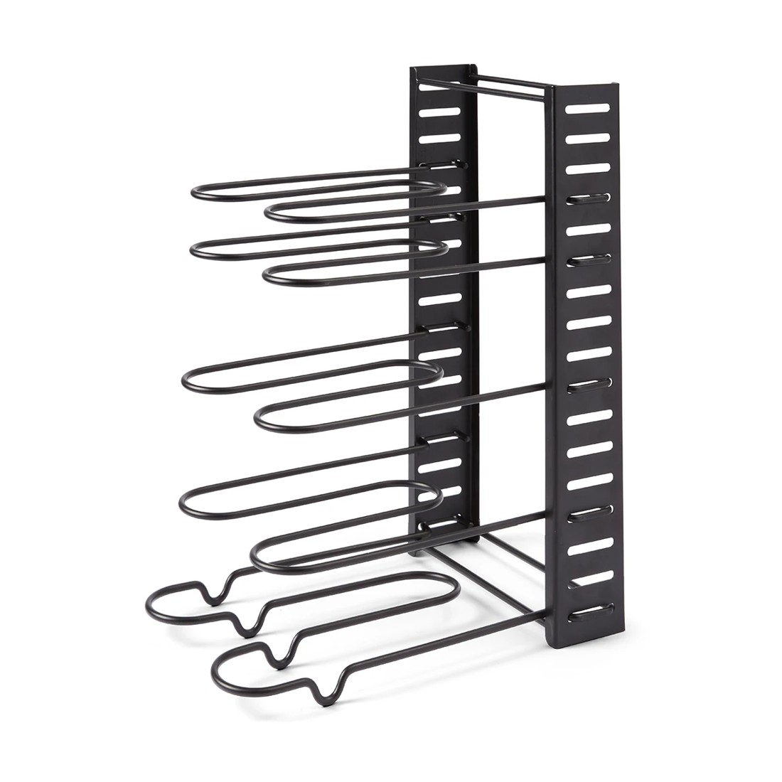 3 Cookware Storage Rack - Black, 3 of 10