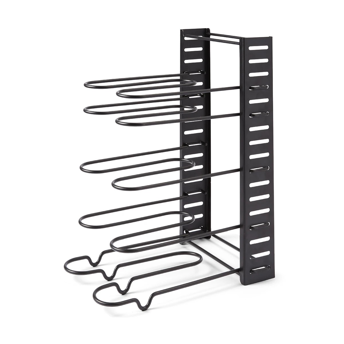 3 Cookware Storage Rack - Black, 3 of 10
