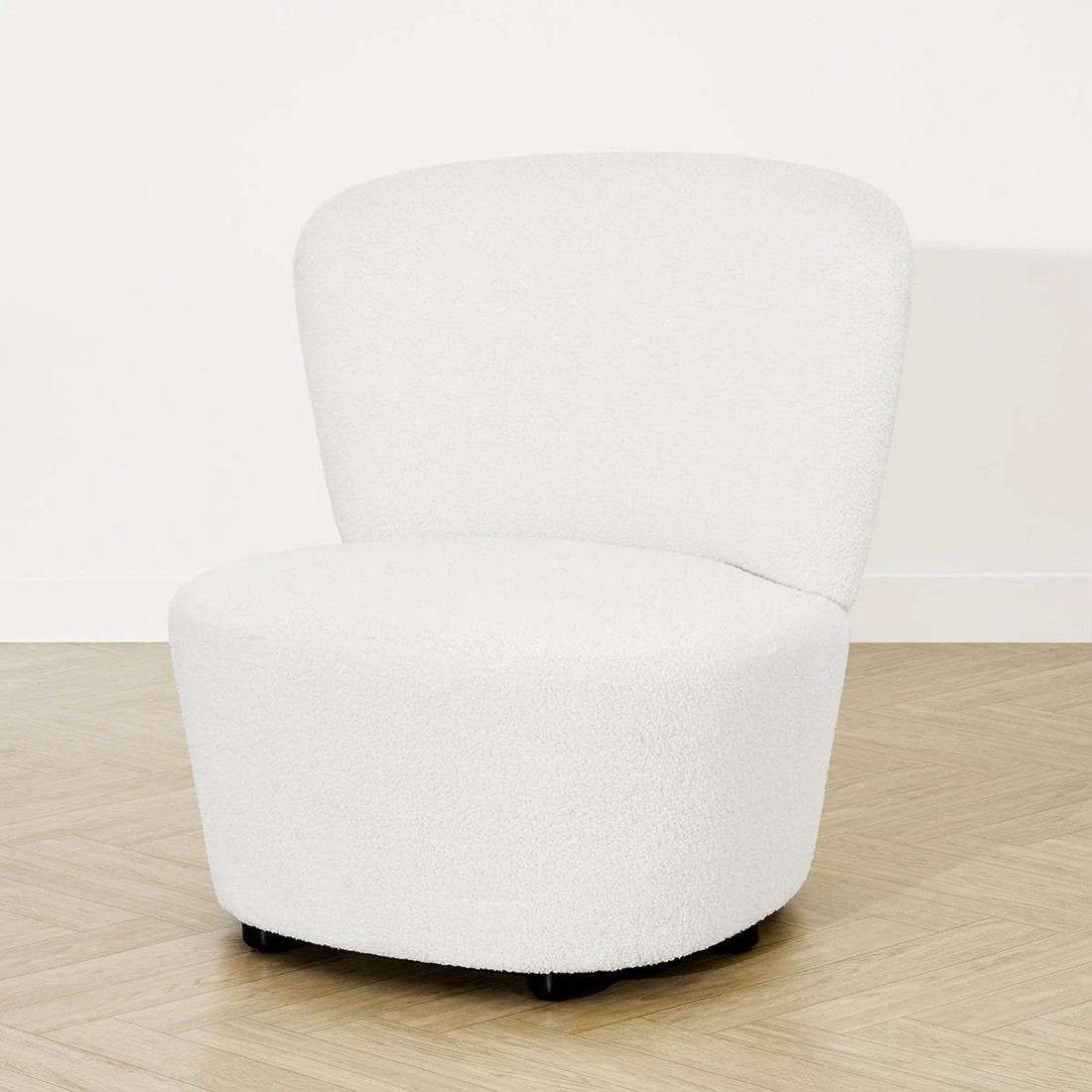 1 Sundae Boucle Chair, 1 of 9