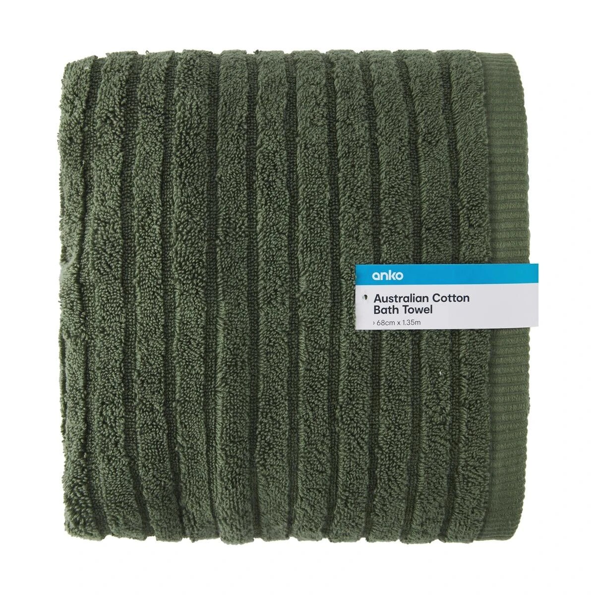 5 Australian Cotton Bath Towel - Green, 5 of 6