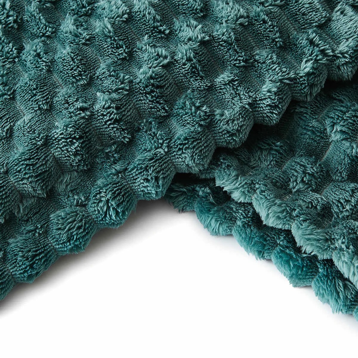 6 Soft Jacquard Blanket - Double/Queen Bed, Cypress, 6 of 6