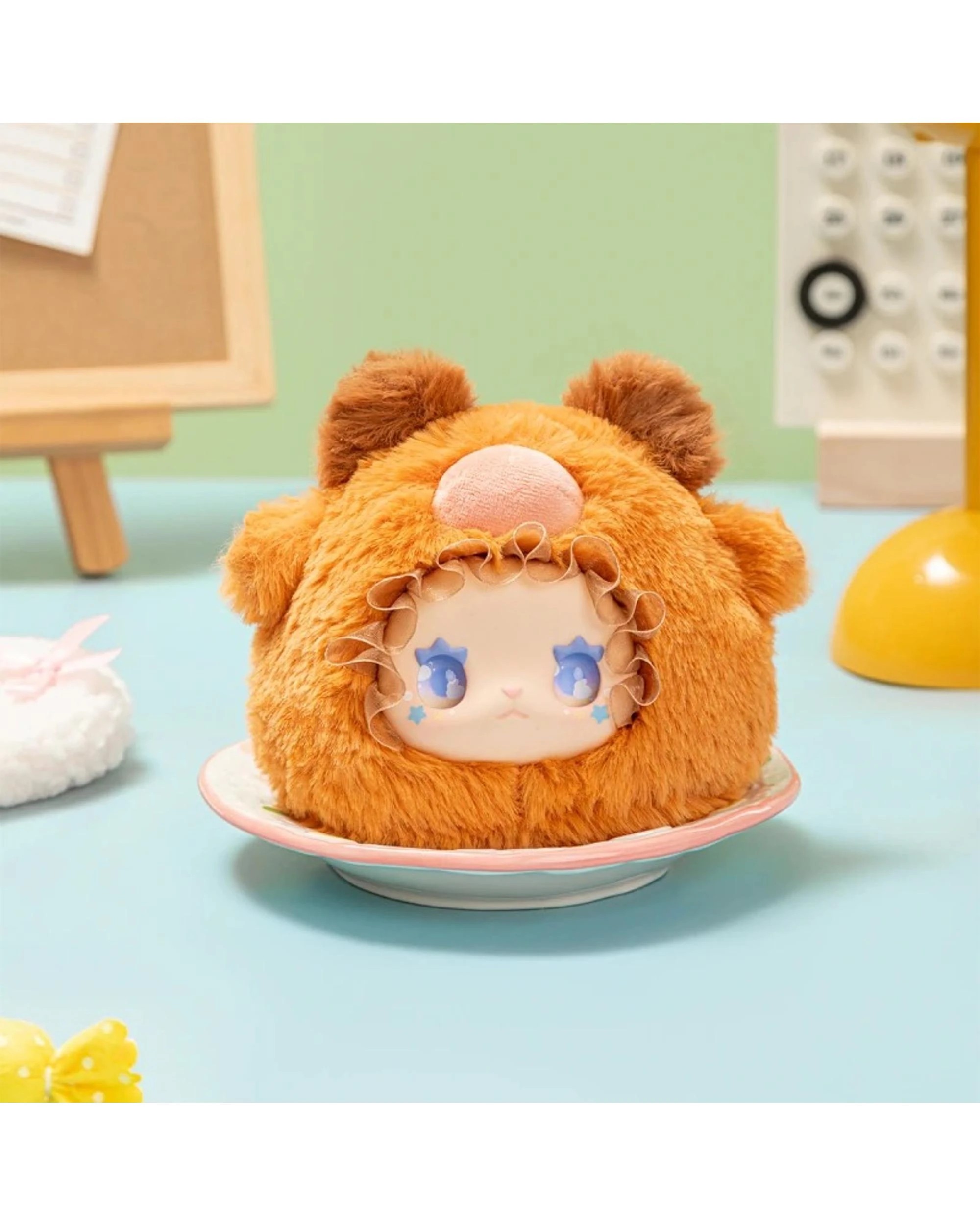 8 Lucky Emma Lovely Emma Rua Rua Zoo Vinyl Face Plush Keychain Blind Box, 8 of 9