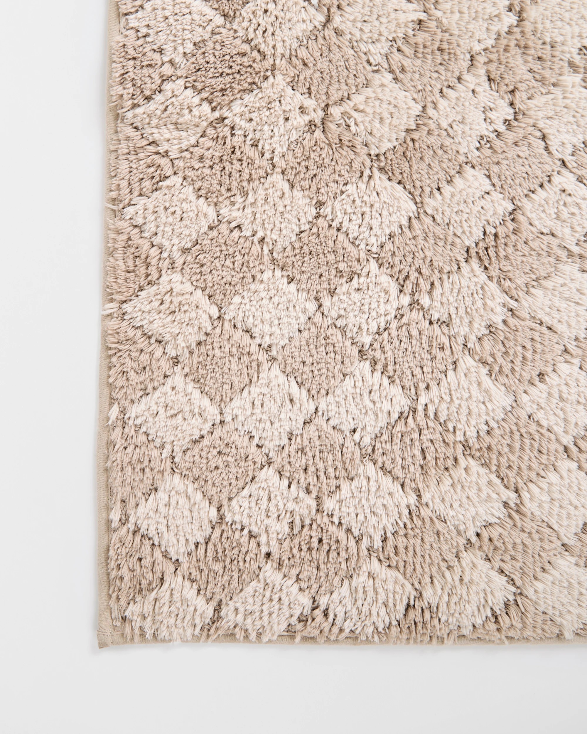 2 Target Diamond Bath Runner - Natural - Natural, 2 of 2
