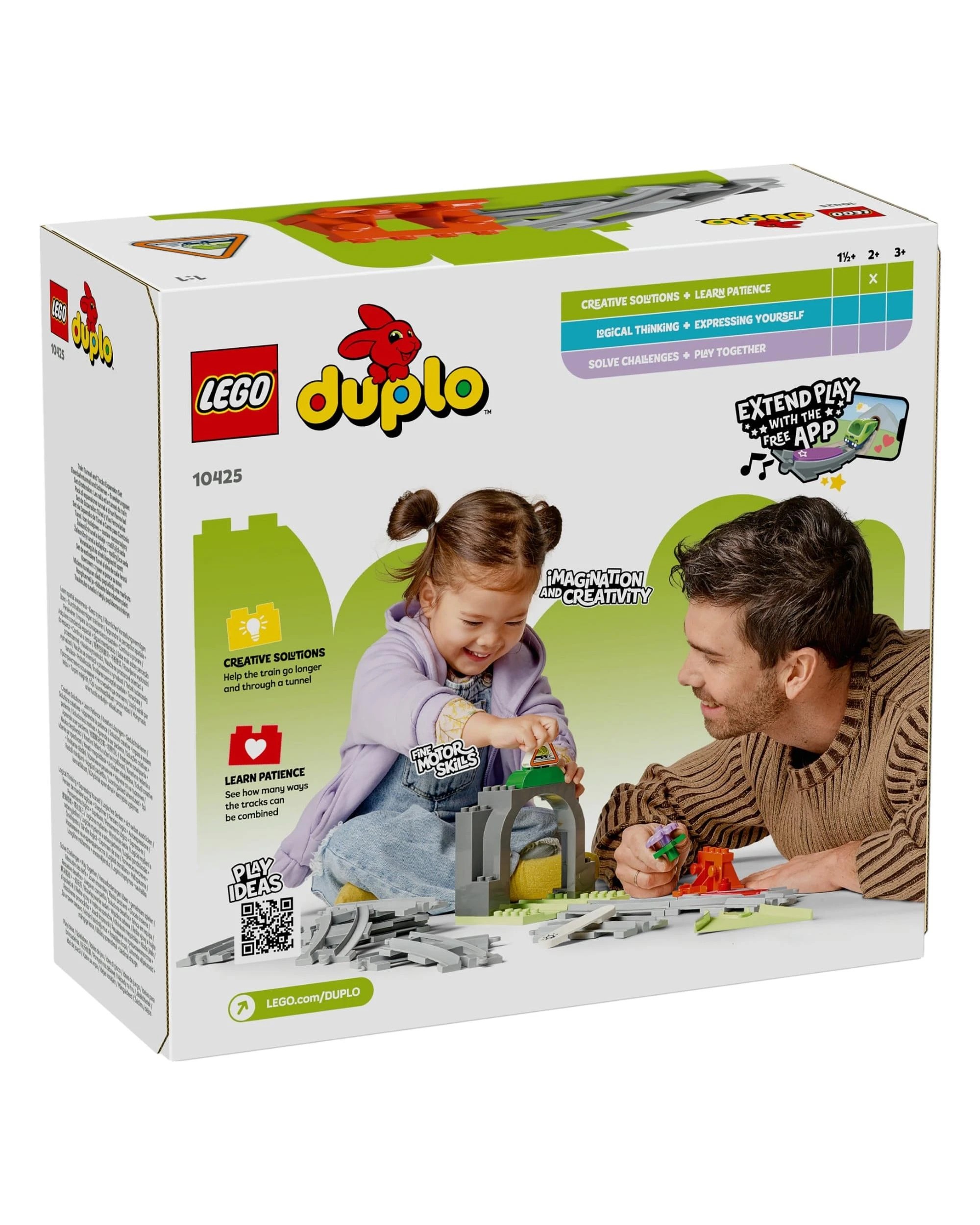 10 LEGO DUPLO Train Tunnel and Tracks Expansion Set - 10425, 10 of 10