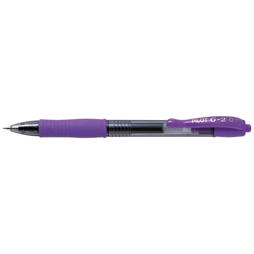 1 PILOT G-2 Fine Retractable Gel Pen Violet, 1 of 1