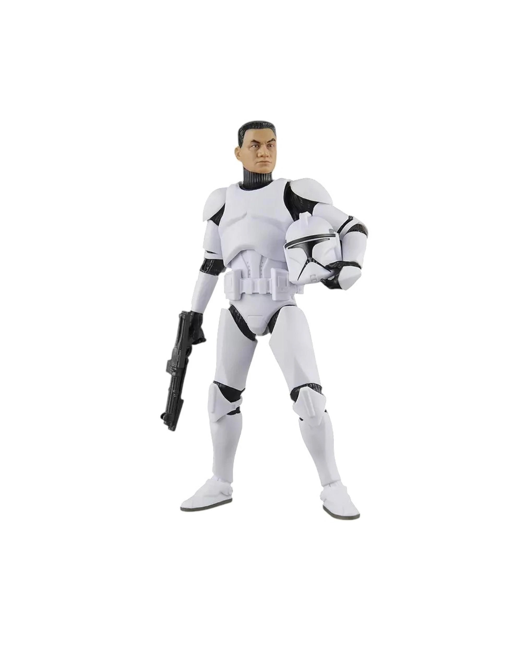 1 Star Wars The Black Series Attack of the Clones Phase I Clone Trooper and Super Battle Droid Action Figure, 1 of 10