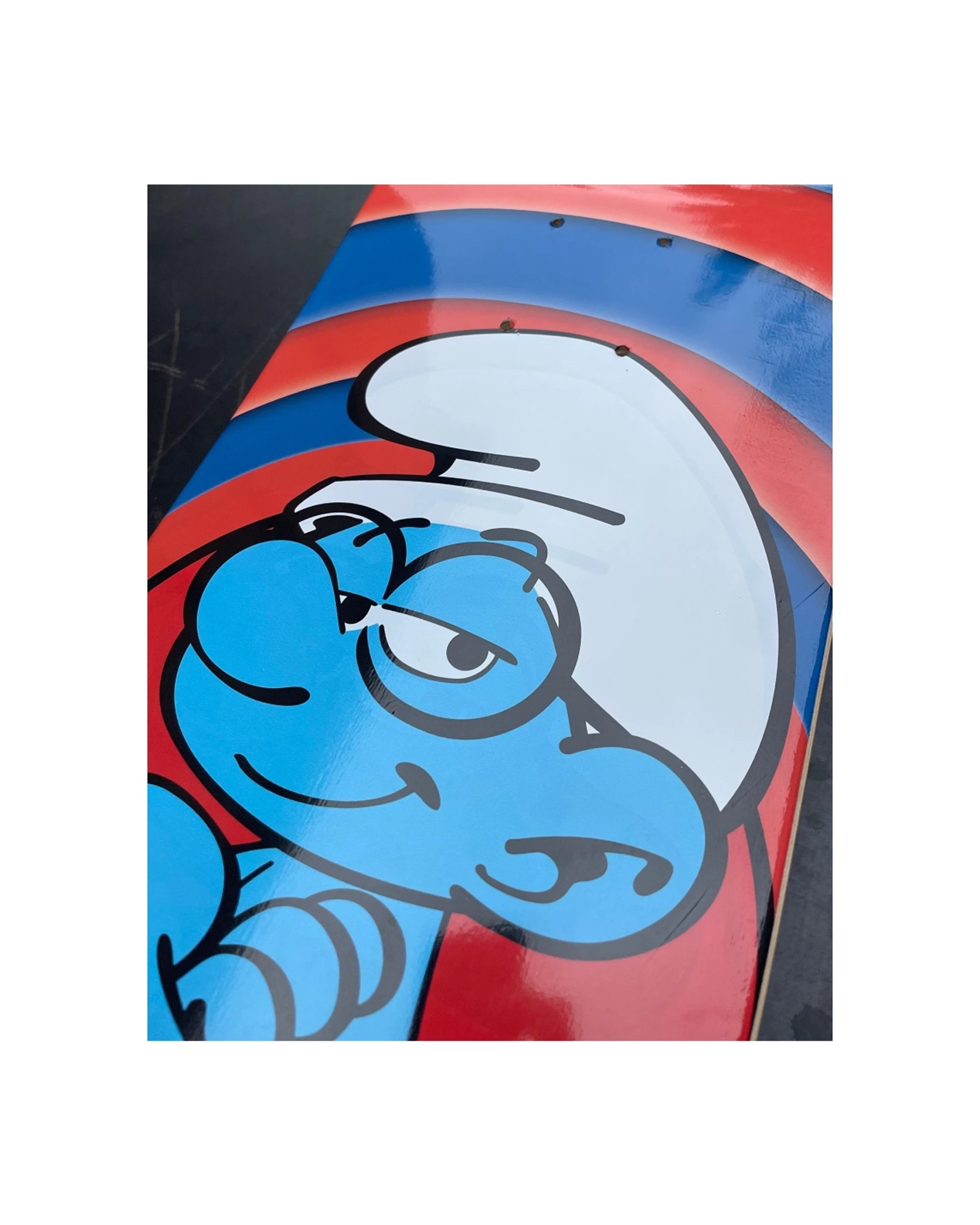 6 Rad Board Co Smurfs Skateboard Deck Brainy Birch Wood 8.25 Inch - Multi, 6 of 6