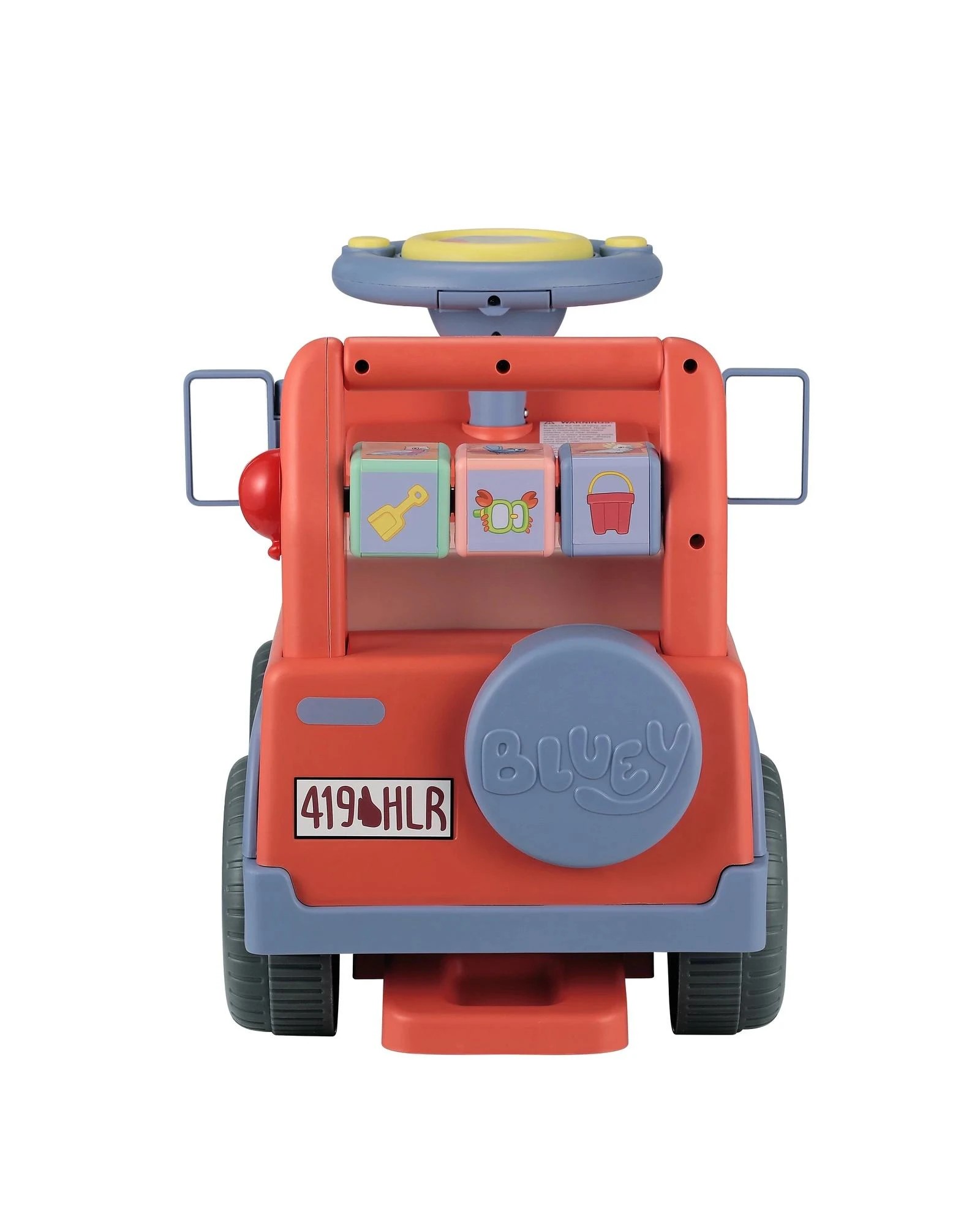 6 Bluey Foot-to-Floor Ride-On Toy - Red, 6 of 9