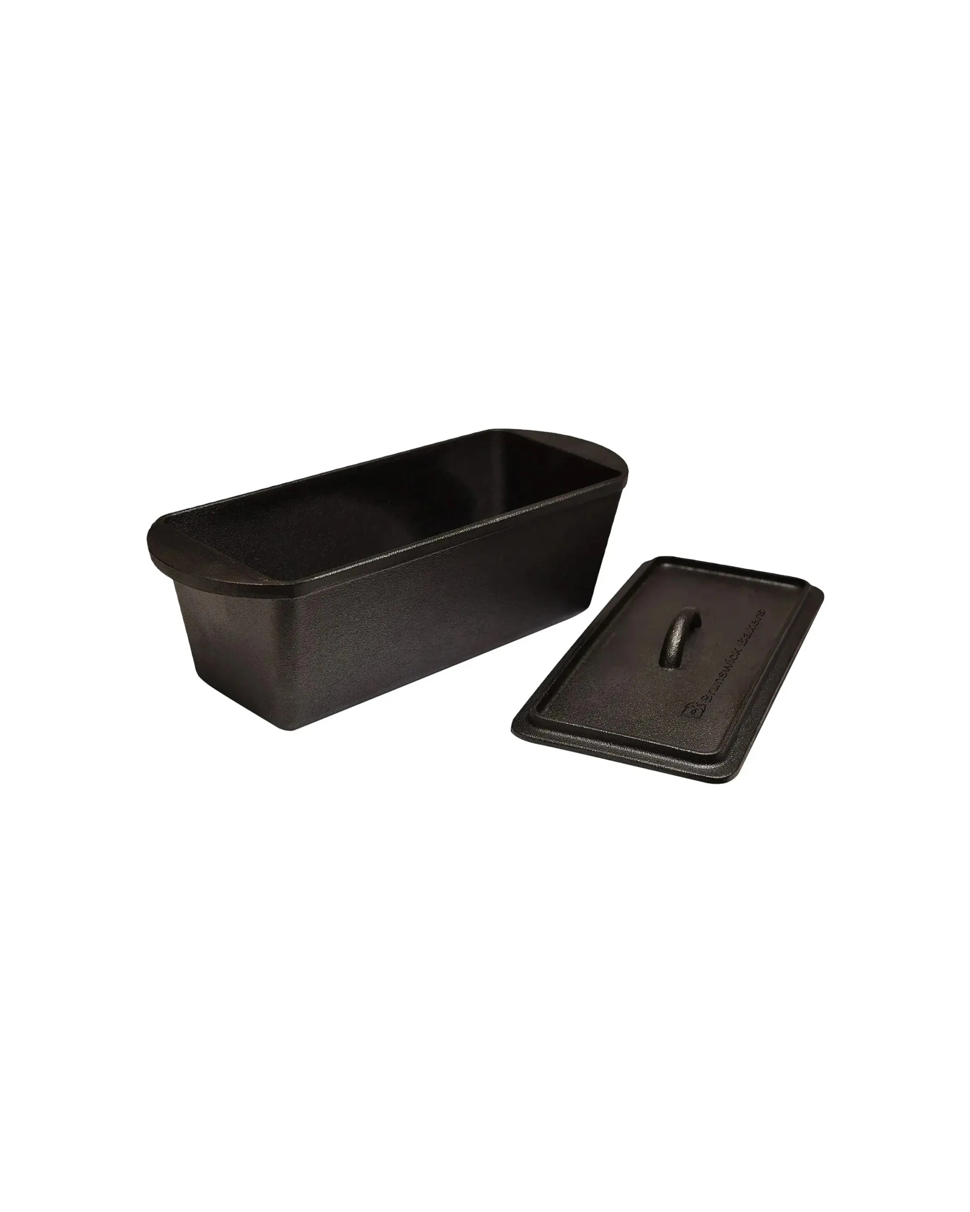 2 Brunswick Bakers Bread Loaf Baking Pan Pre-Seasoned Cast Iron 28.5cm Oven Proof - Black, 2 of 3