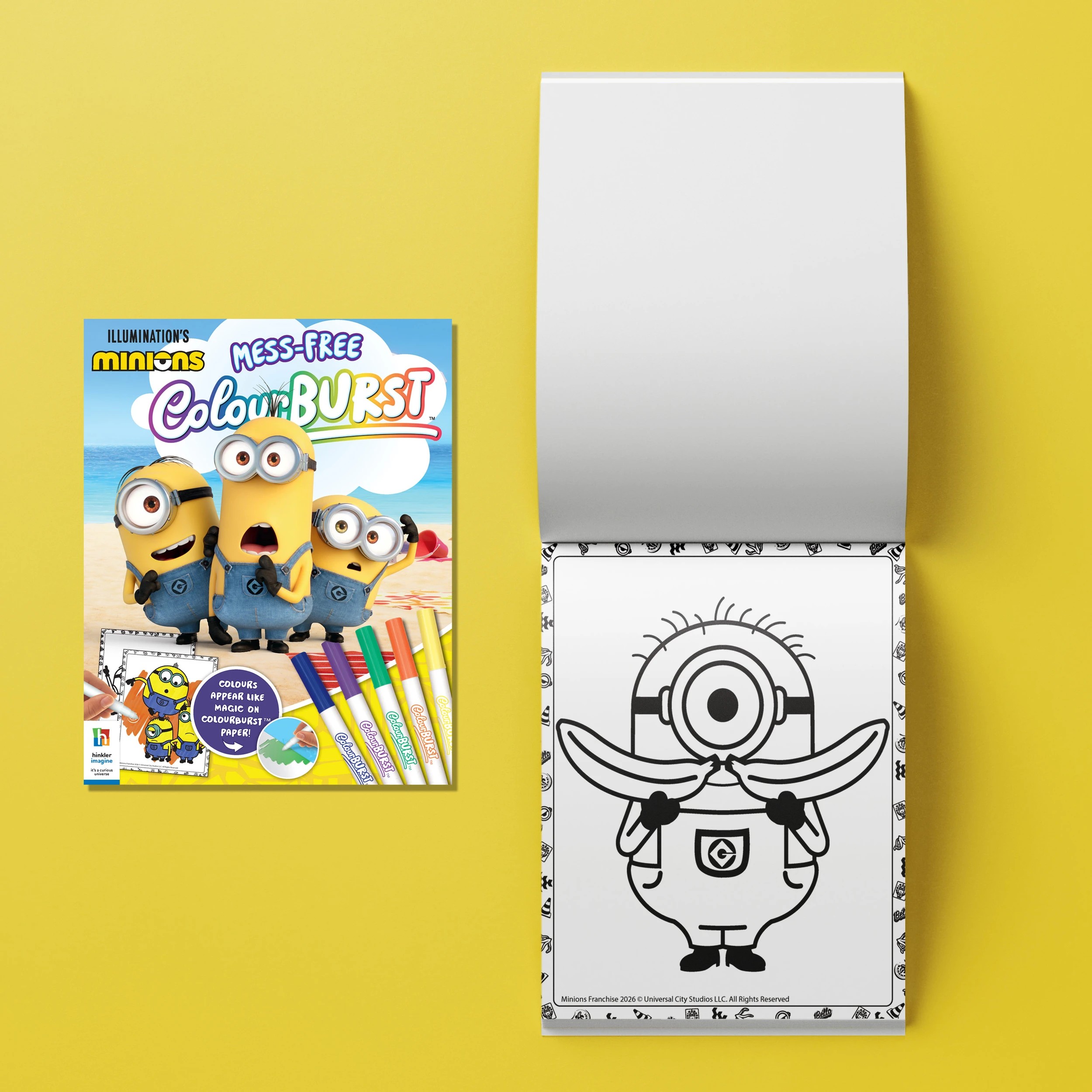 5 INKredibles Mess-Free ColourBurst Illumination's Minions Activity Kit - Book, 5 of 6