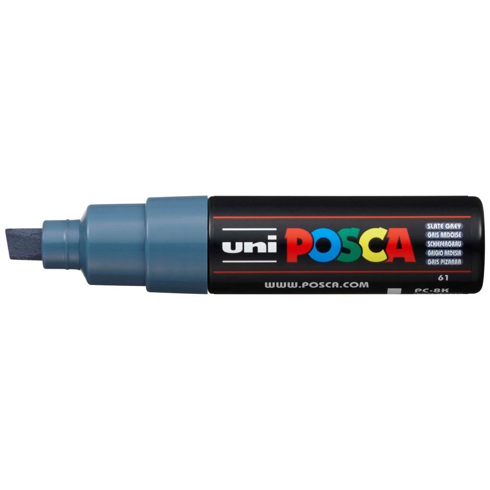 1 POSCA PC 8K Paint Marker Slate Grey, 1 of 5
