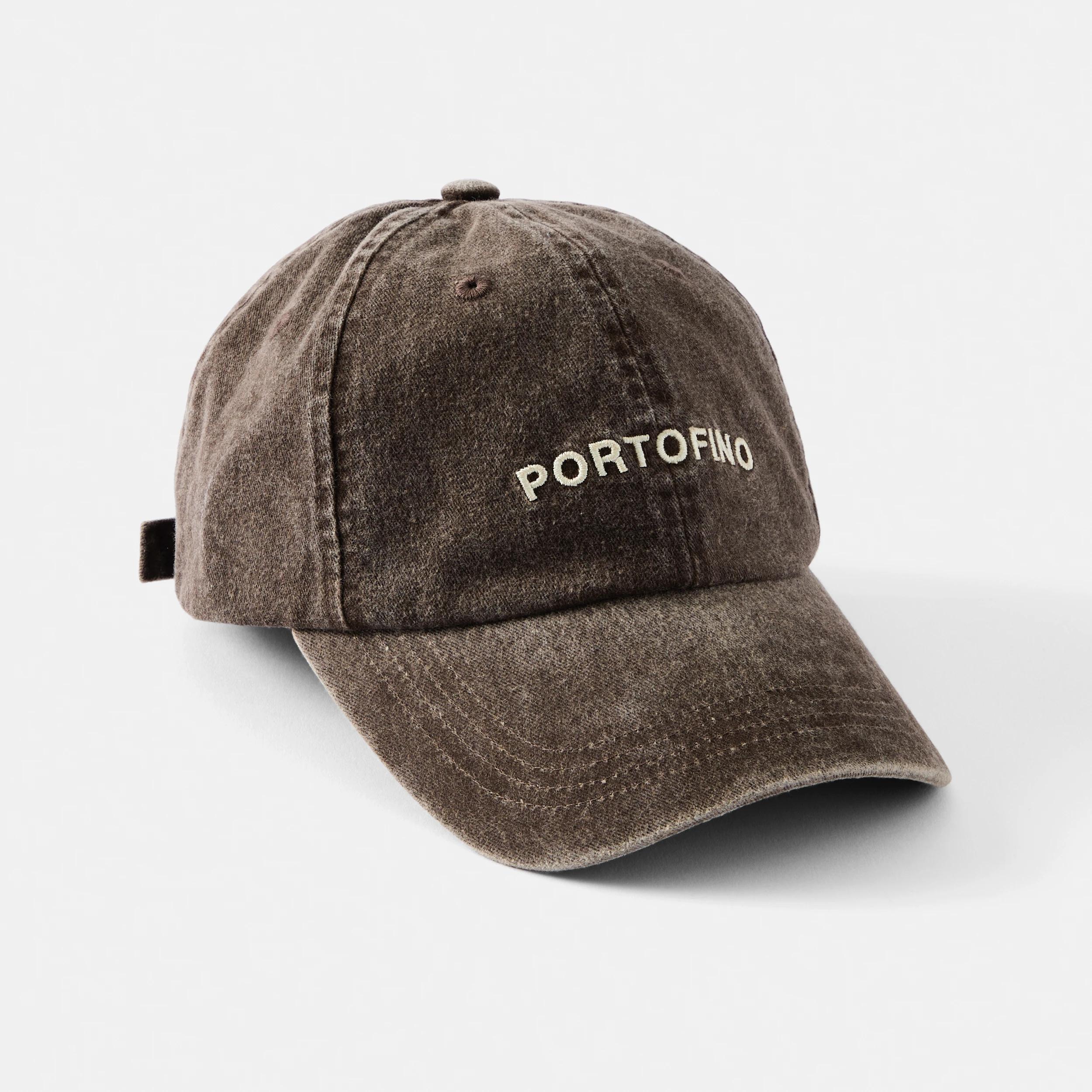 1 Slogan Cap PORTOFINO MELTED CHOCOLATE, 1 of 3
