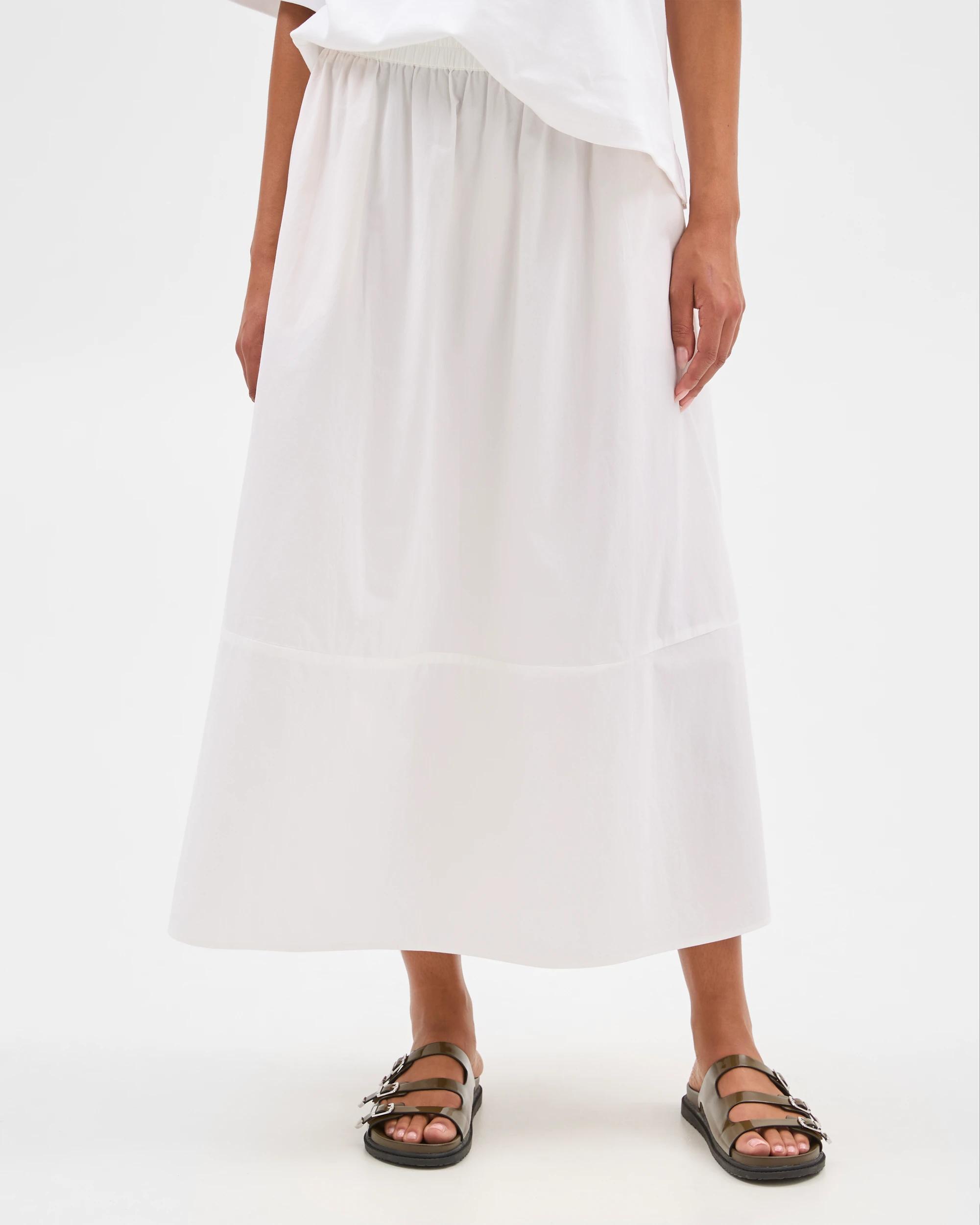 3 Target Australian Cotton Poplin Cocoon Skirt White, 3 of 6