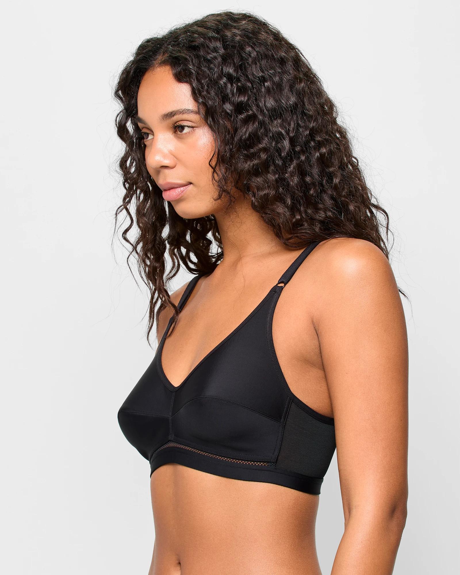 2 Target Classic Wirefree Bra BLACK, 2 of 3