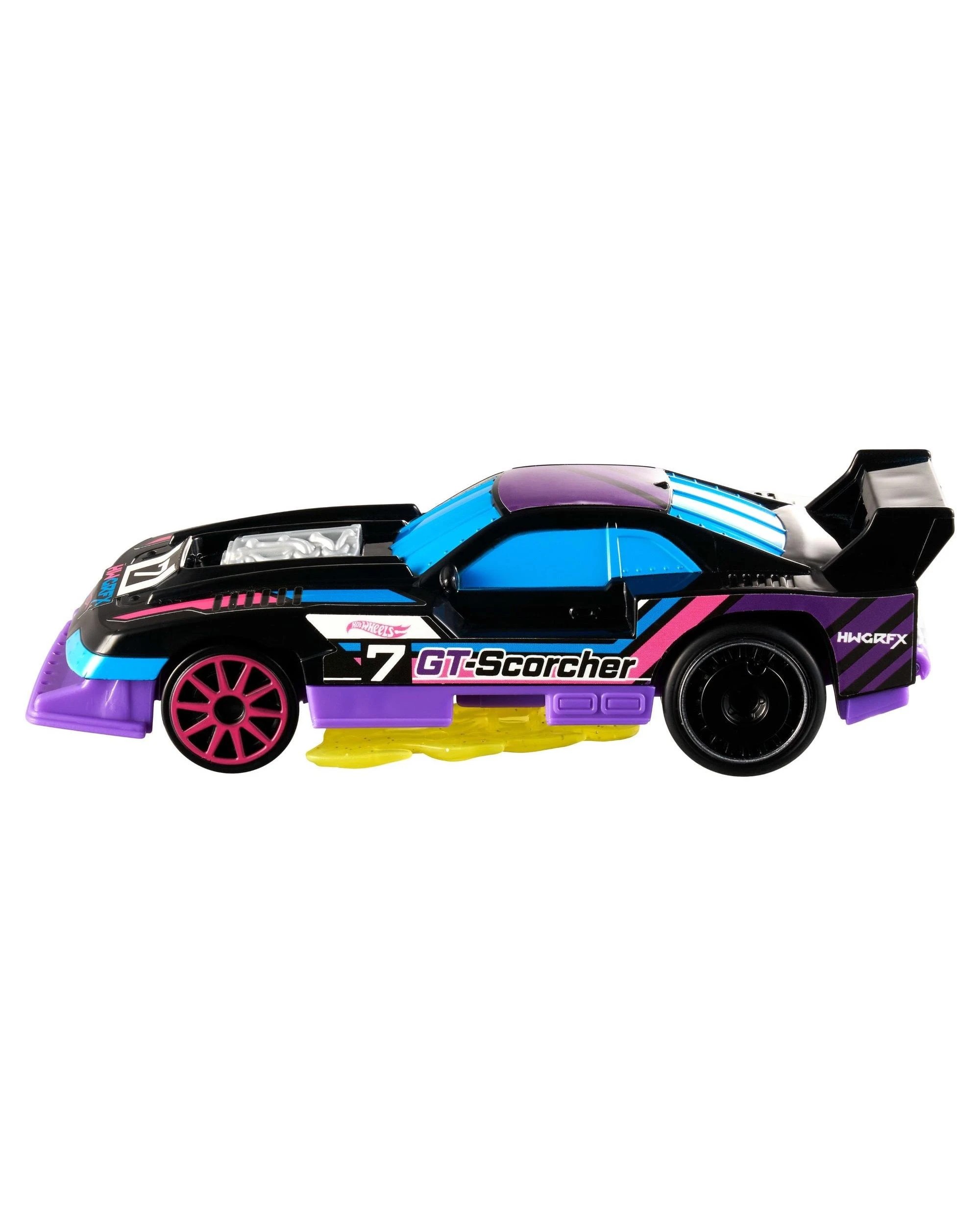 3 Mattel Hot Wheels Let's Race Activate! GT-Scorcher Diecast Vehicle, 3 of 6