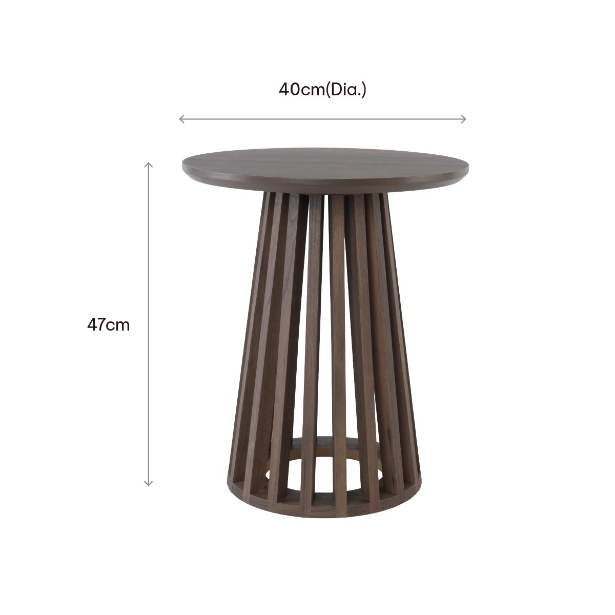 7 Ally Side Table - Walnut, 7 of 7
