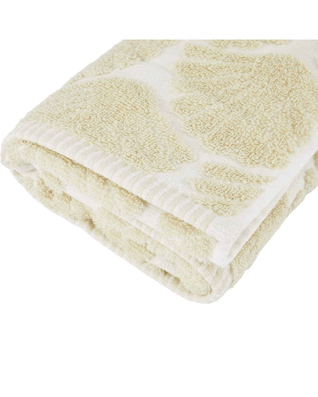 4 Shell Cotton Hand Towel - Beige, 4 of 5