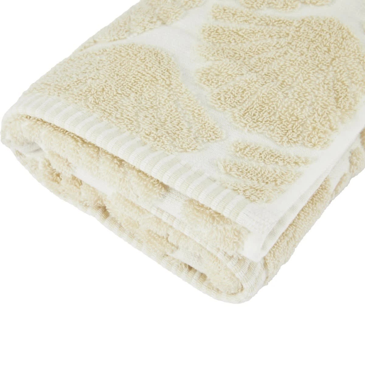 4 Shell Cotton Hand Towel - Beige, 4 of 5