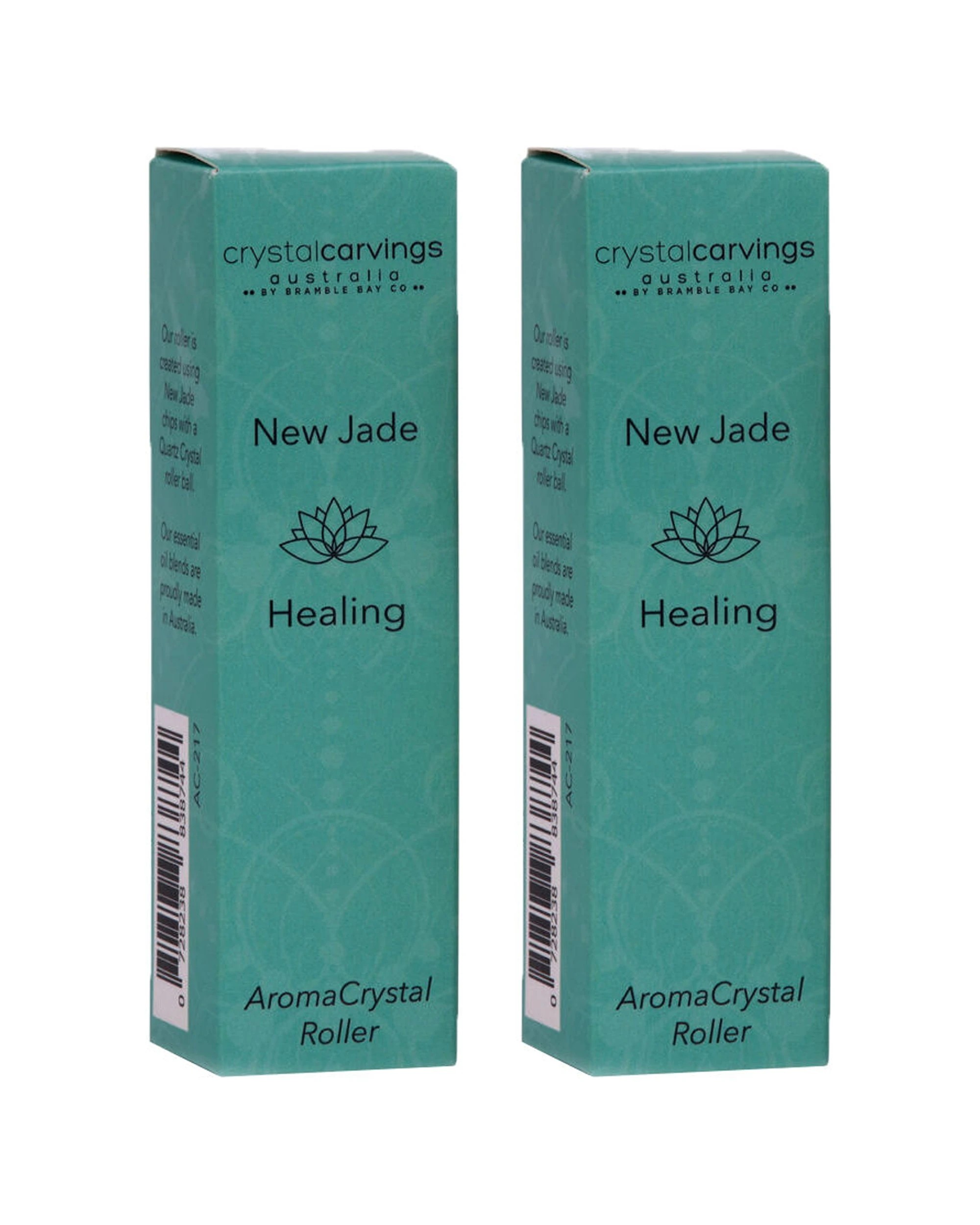 1 Bramble Bay 2PK Healing Aroma Crystal Roller Vetiver Patchouli 5ml - Green, 1 of 3