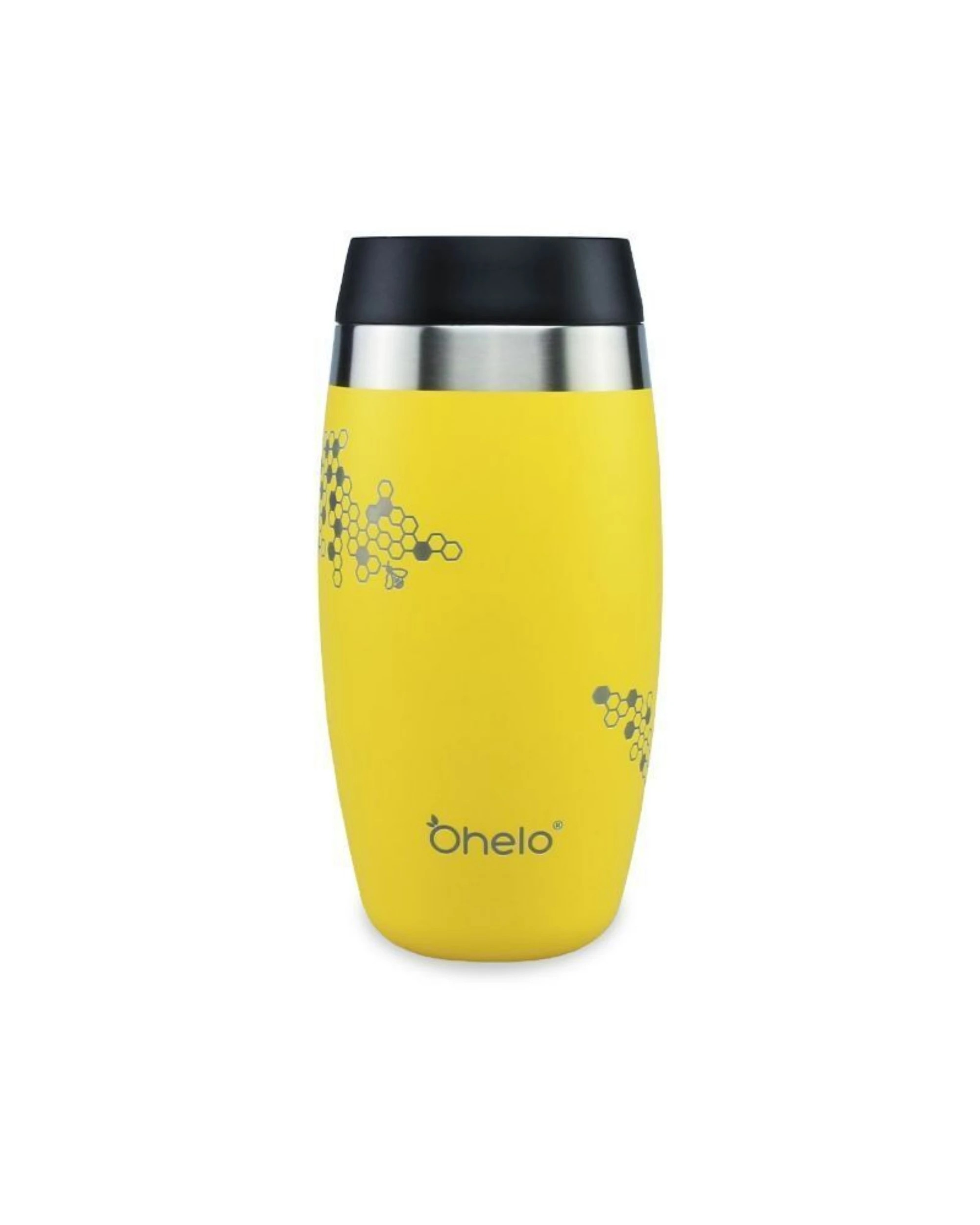 2 O'Helo Tumbler With Etched Bees 400ml - Yellow, 2 of 4