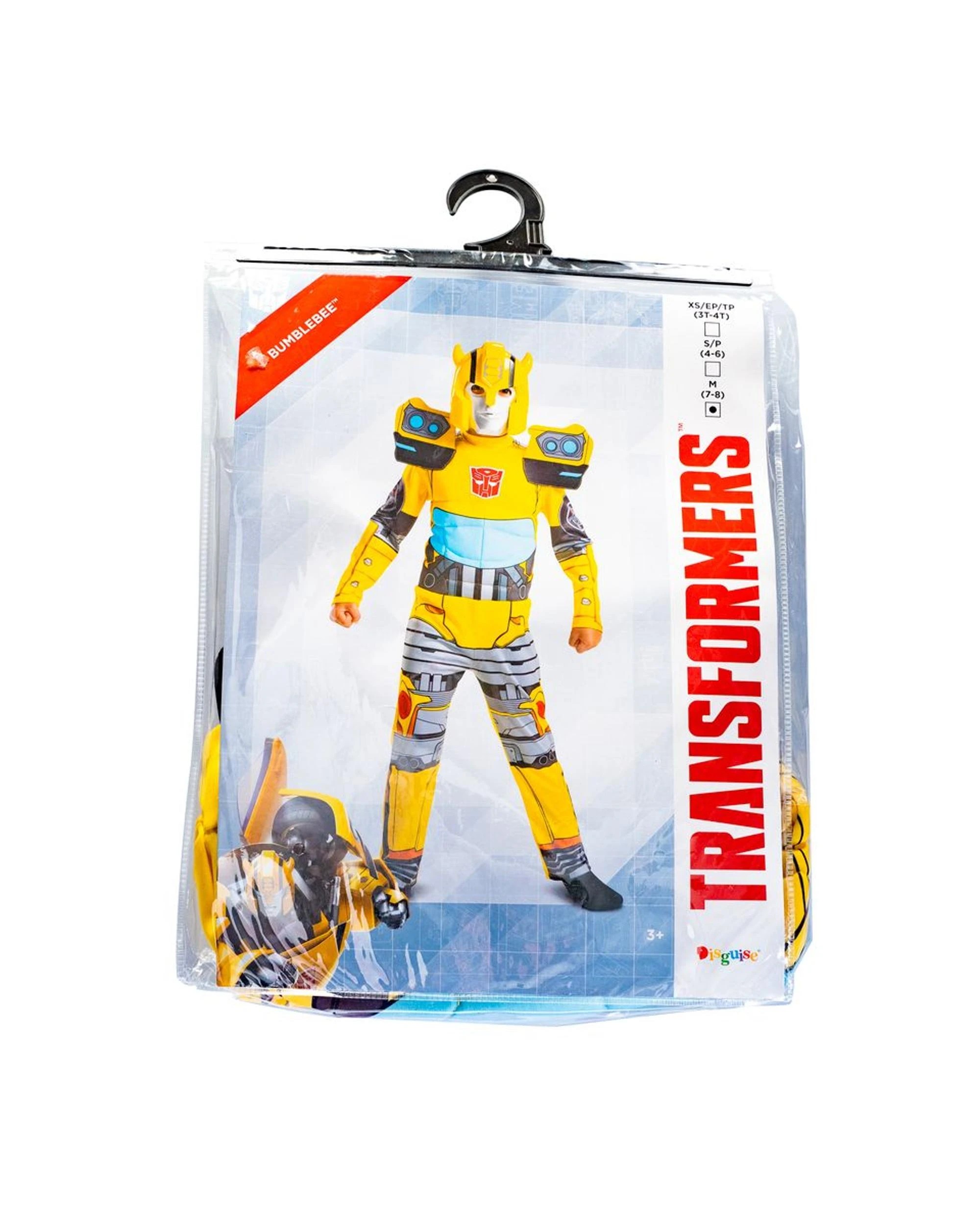 3 Transformers Bumblebee Fancy Dress Costume Medium 7-8, 3 of 4