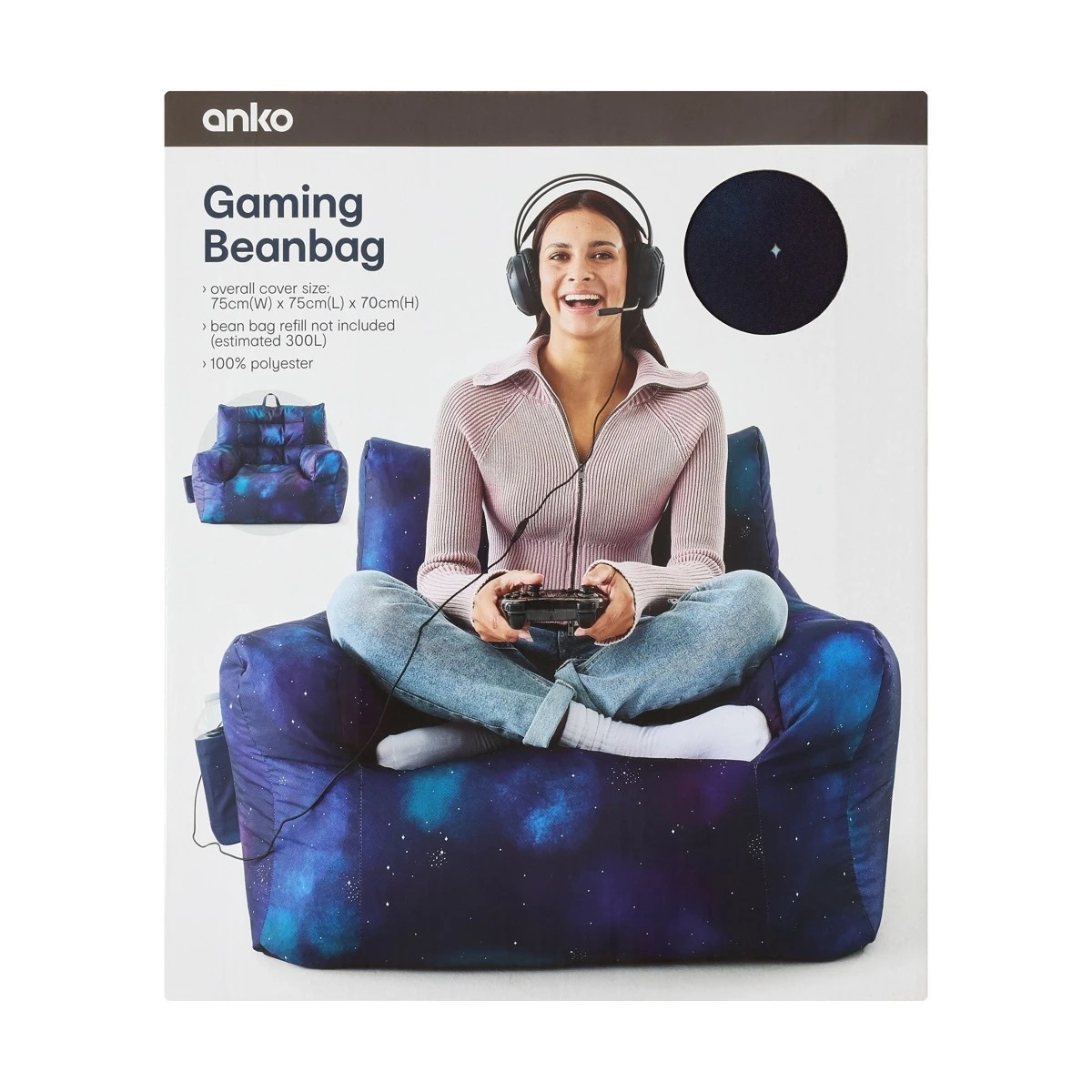 8 Gaming Bean Bag Chair, 8 of 8