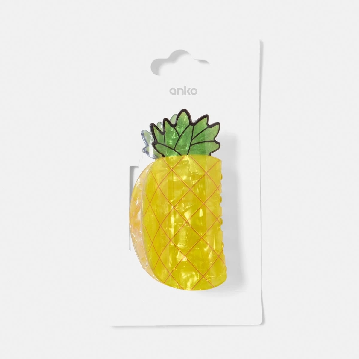 4 Novelty Pineapple Claw Hair Clip, 4 of 4