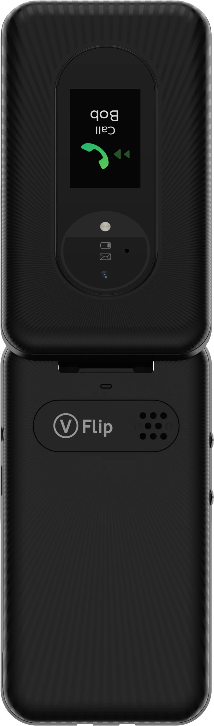 5 Vodafone V Flip 4G Smartphone Bundle - Black, 5 of 5