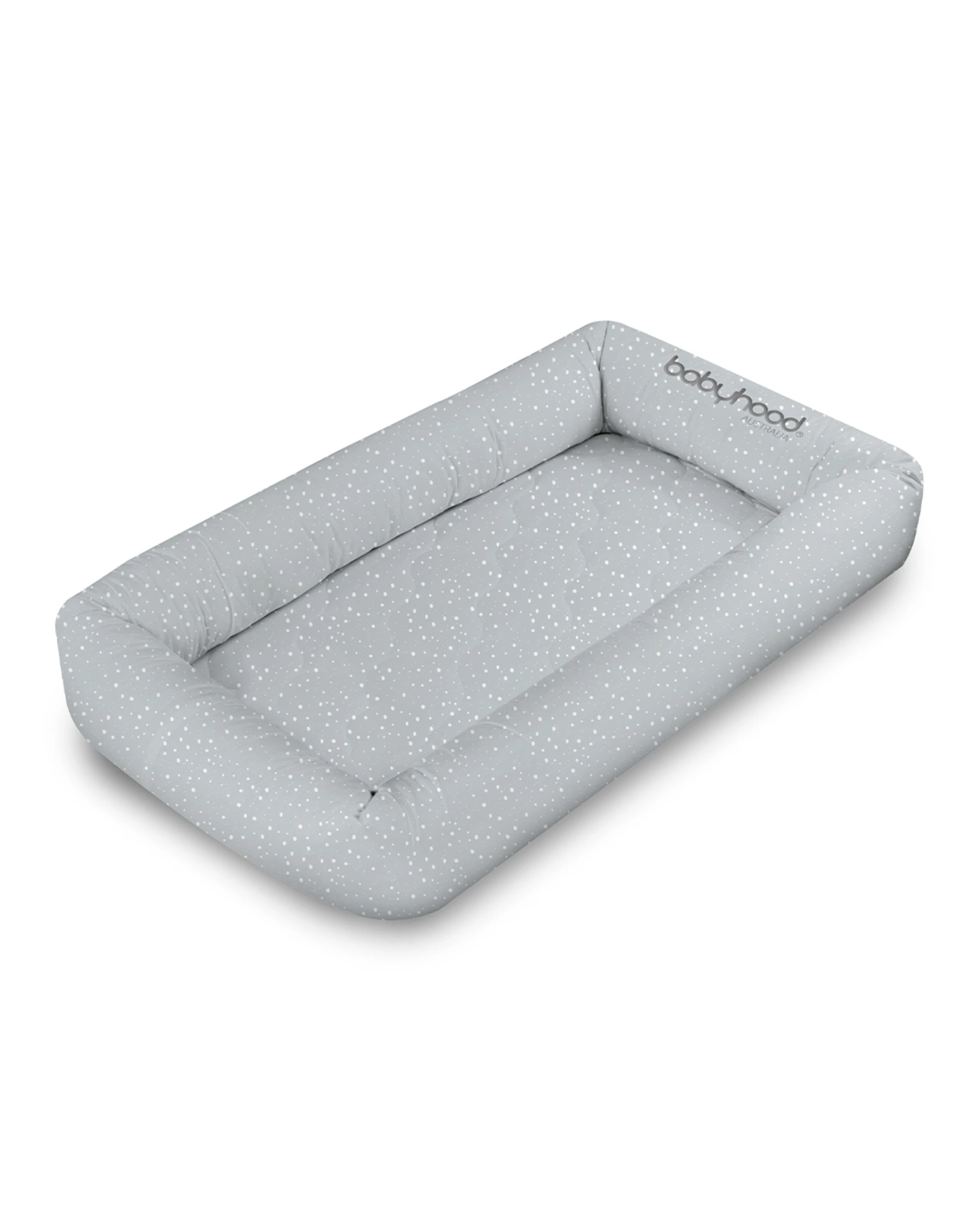 1 Babyhood Breathe Eze Cosy Crib Original - Grey, 1 of 5