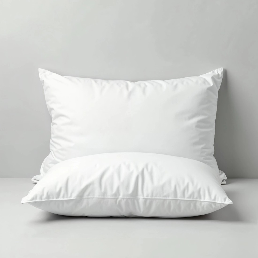 4 Royal Comfort Goose Down Feather Pillows 1000GSM 100% Cotton Cover - Twin Pack - White, 4 of 6