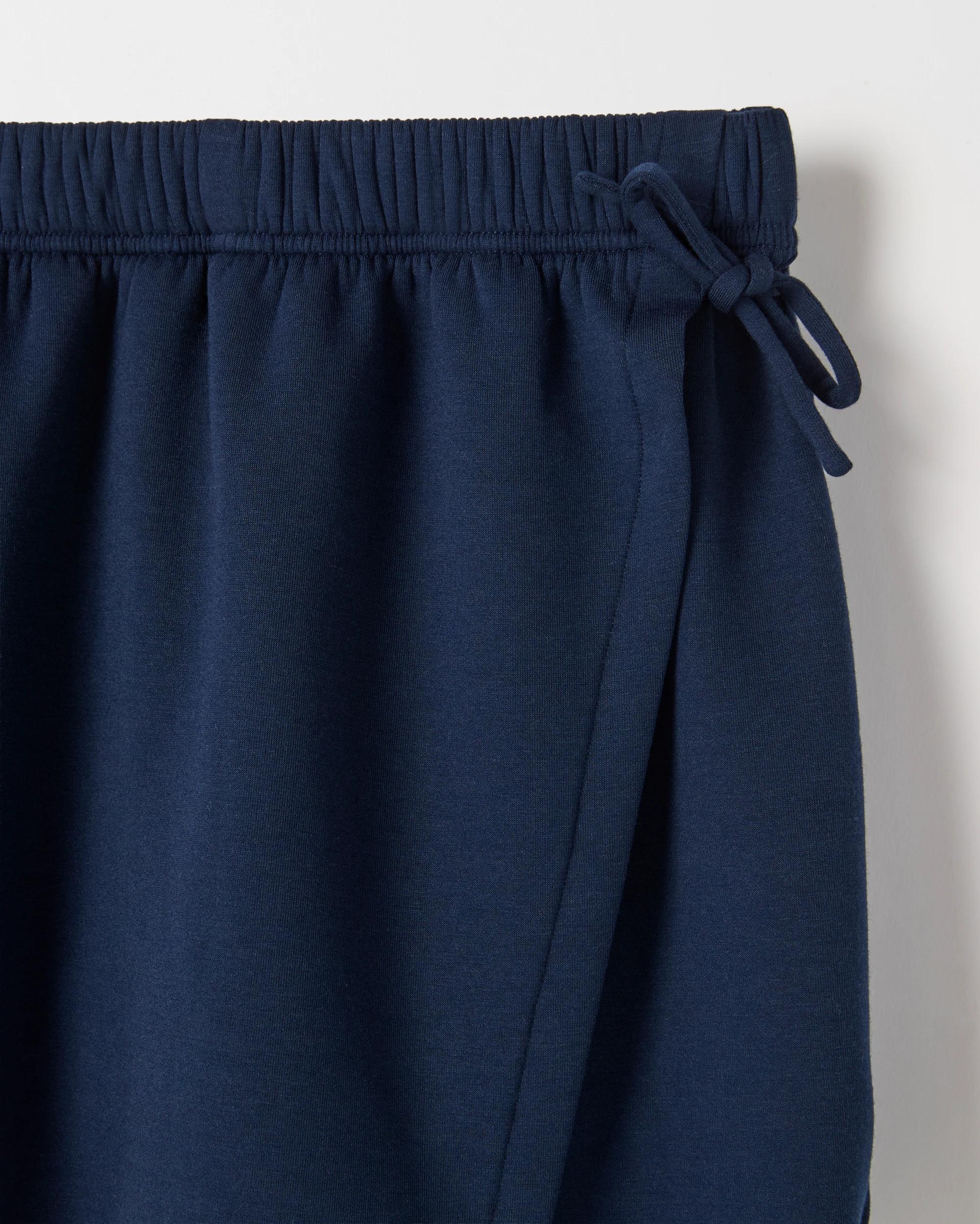 2 Target Kids Ponti Wrap Skort NAVY, 2 of 2