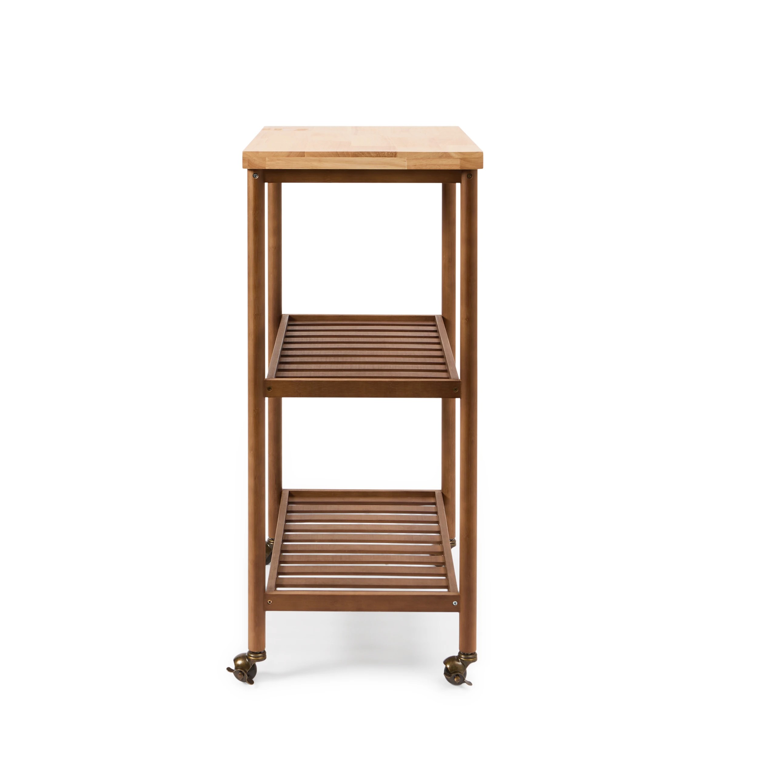 4 Wood Look Kitchen Trolley, 4 of 8