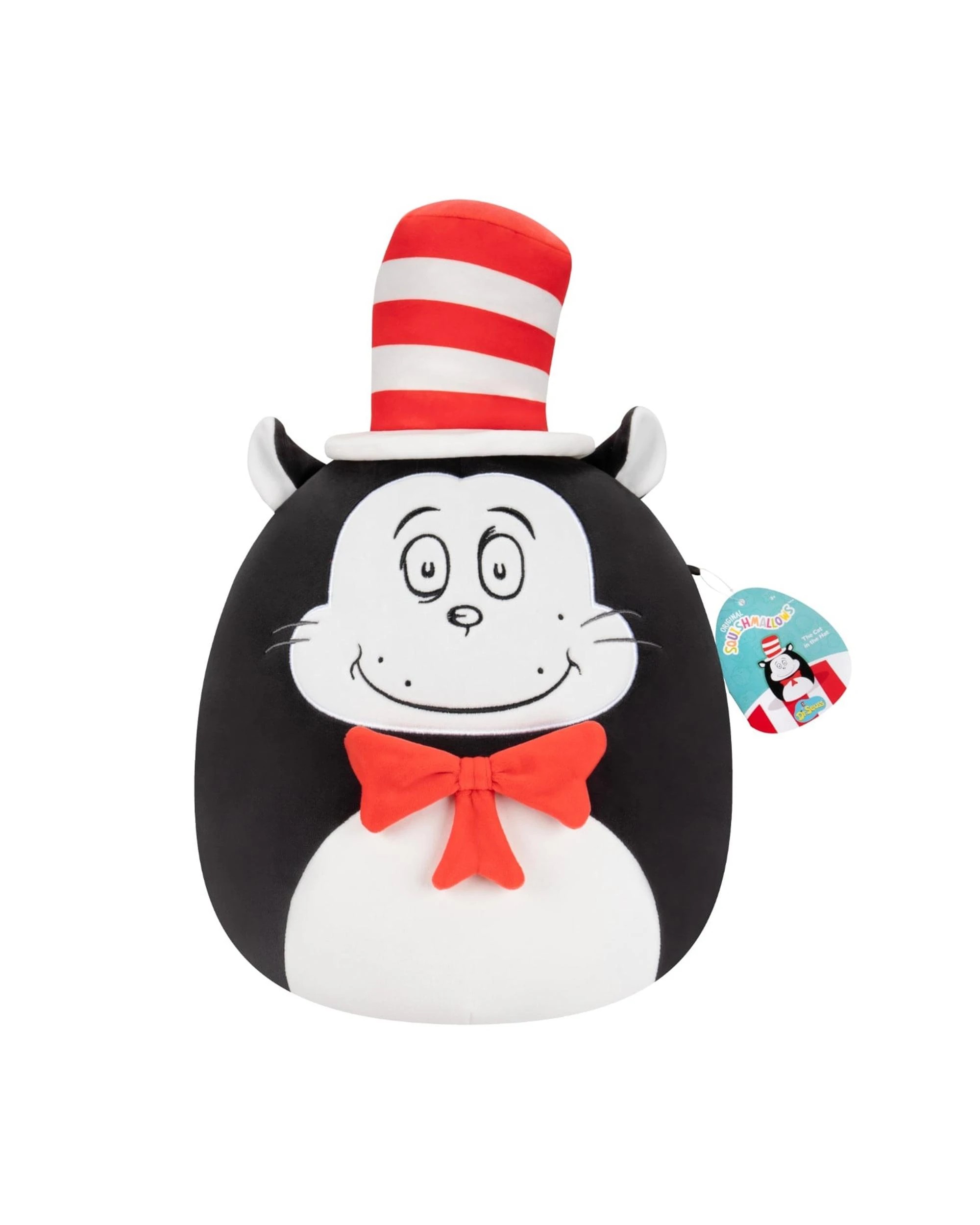 1 Squishmallows Dr Suess The Cat In The Hat 8 inch Plush, 1 of 4
