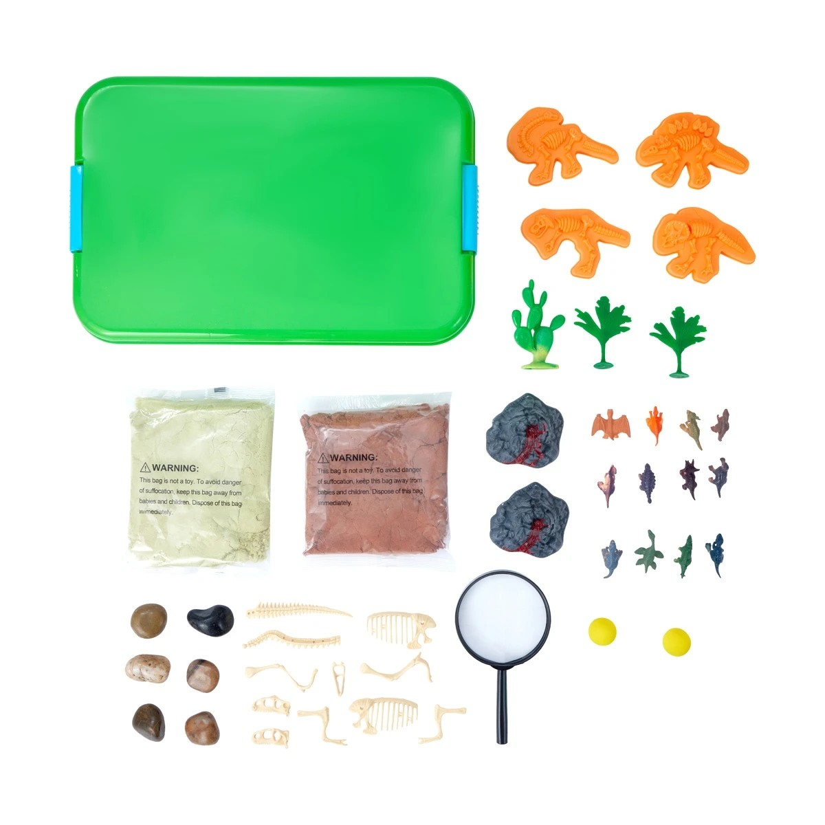 4 Dinosaur Discovery Sensory Bin Set - Assorted, 4 of 10