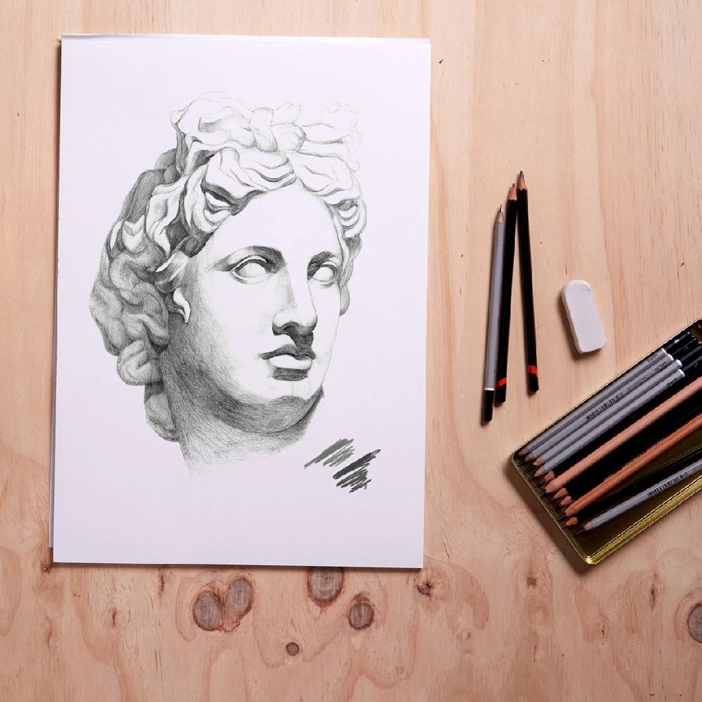 4 Reeves Intro A3 Sketch and Draw Pad 100gsm 30 Sheets, 4 of 5