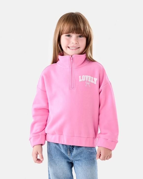 Quarter Zip Fleece Sweatshirt