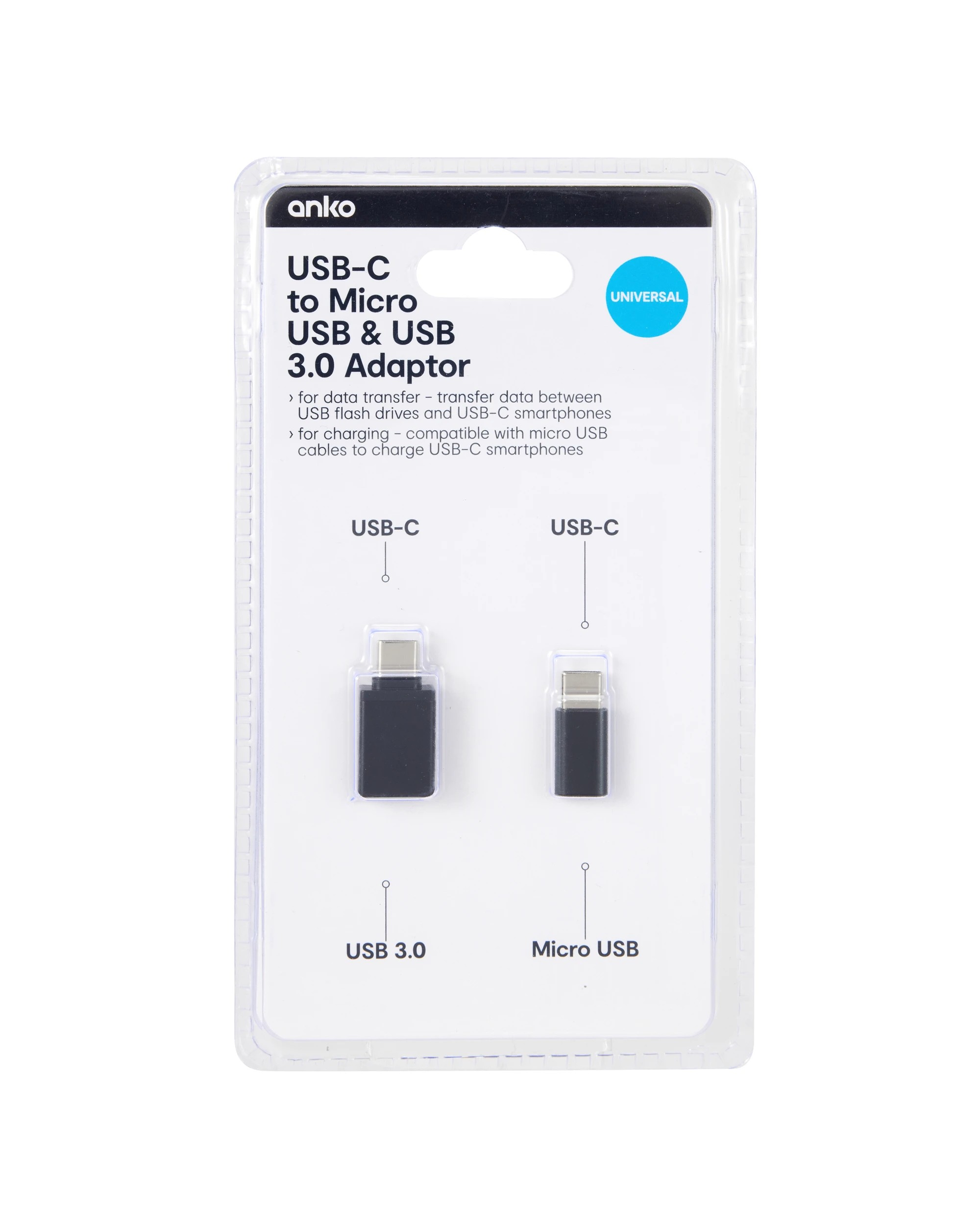 2 USB-C to Micro USB & USB Adaptor, 2 of 2
