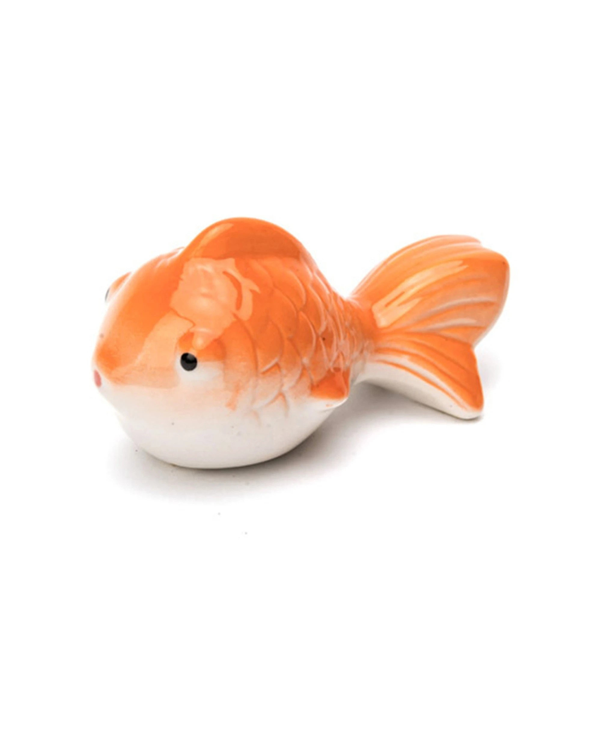 1 Alfresco Garden Round 10cm Floating Goldfish Ornament Decor Large - Orange, 1 of 1