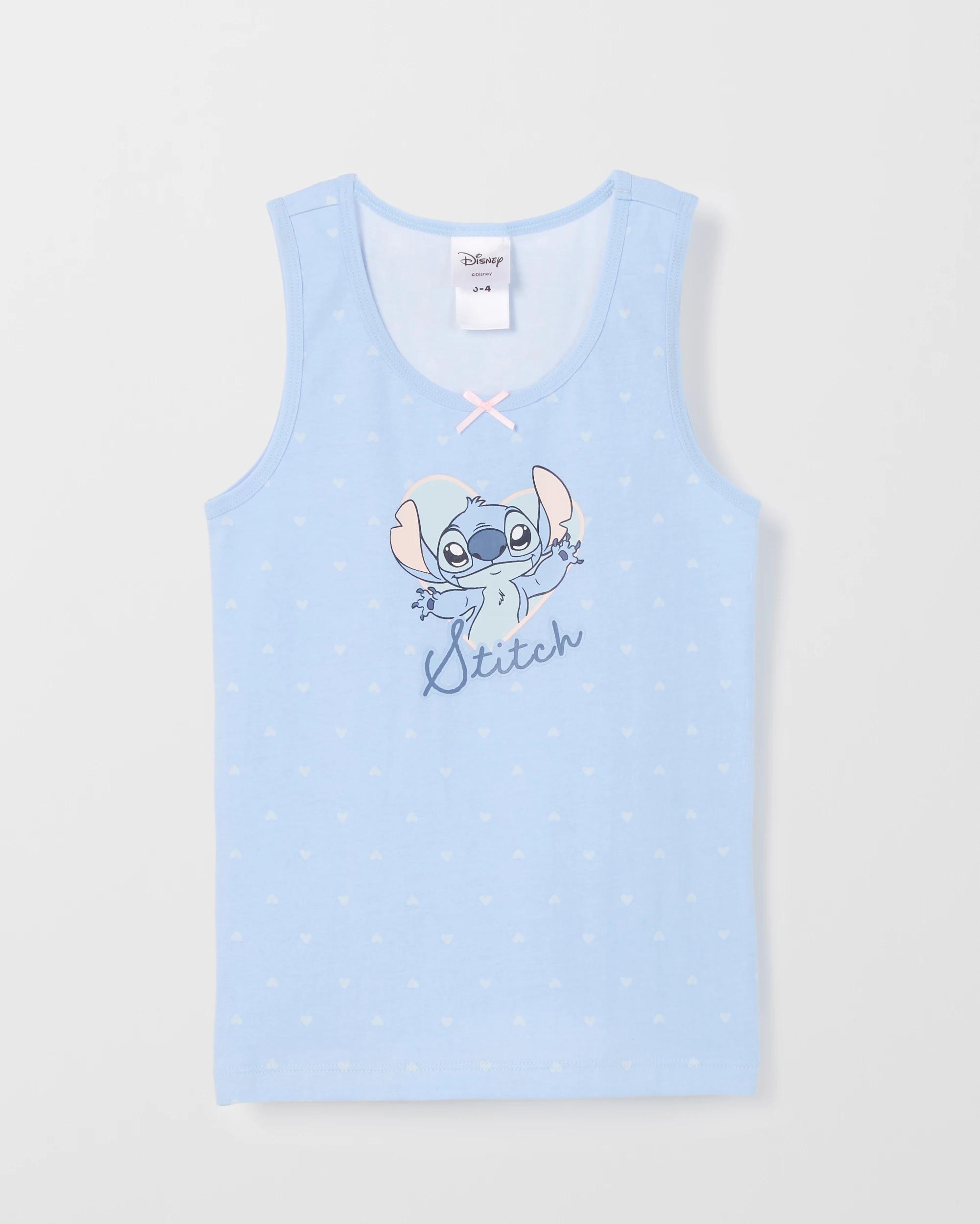 2 Disney Lilo & Stitch Australian Cotton 2 Pack Girls Singlets LILO & STITCH, 2 of 4