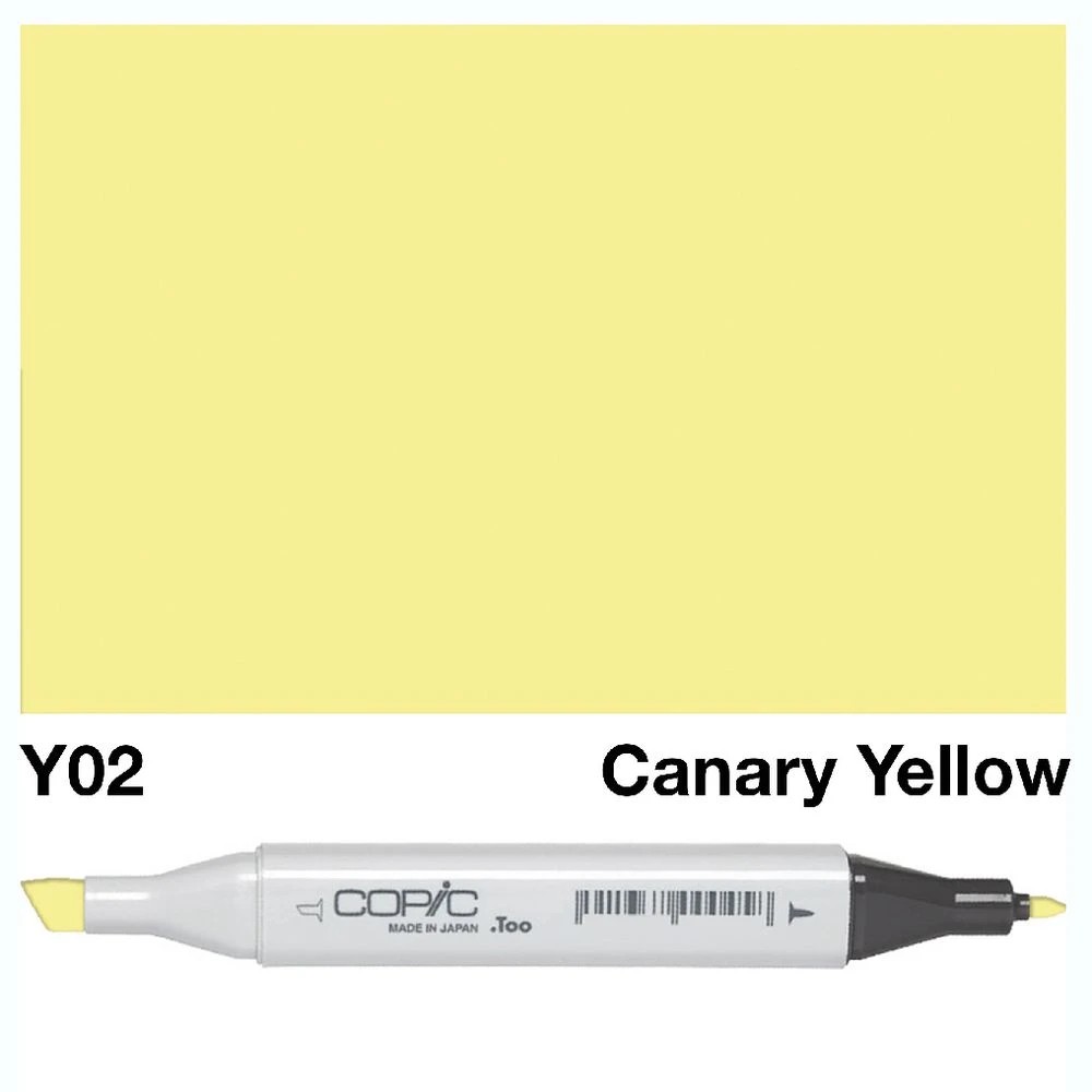 3 Copic Classic Original Dual Nib Marker Y02 Canary Yellow, 3 of 3