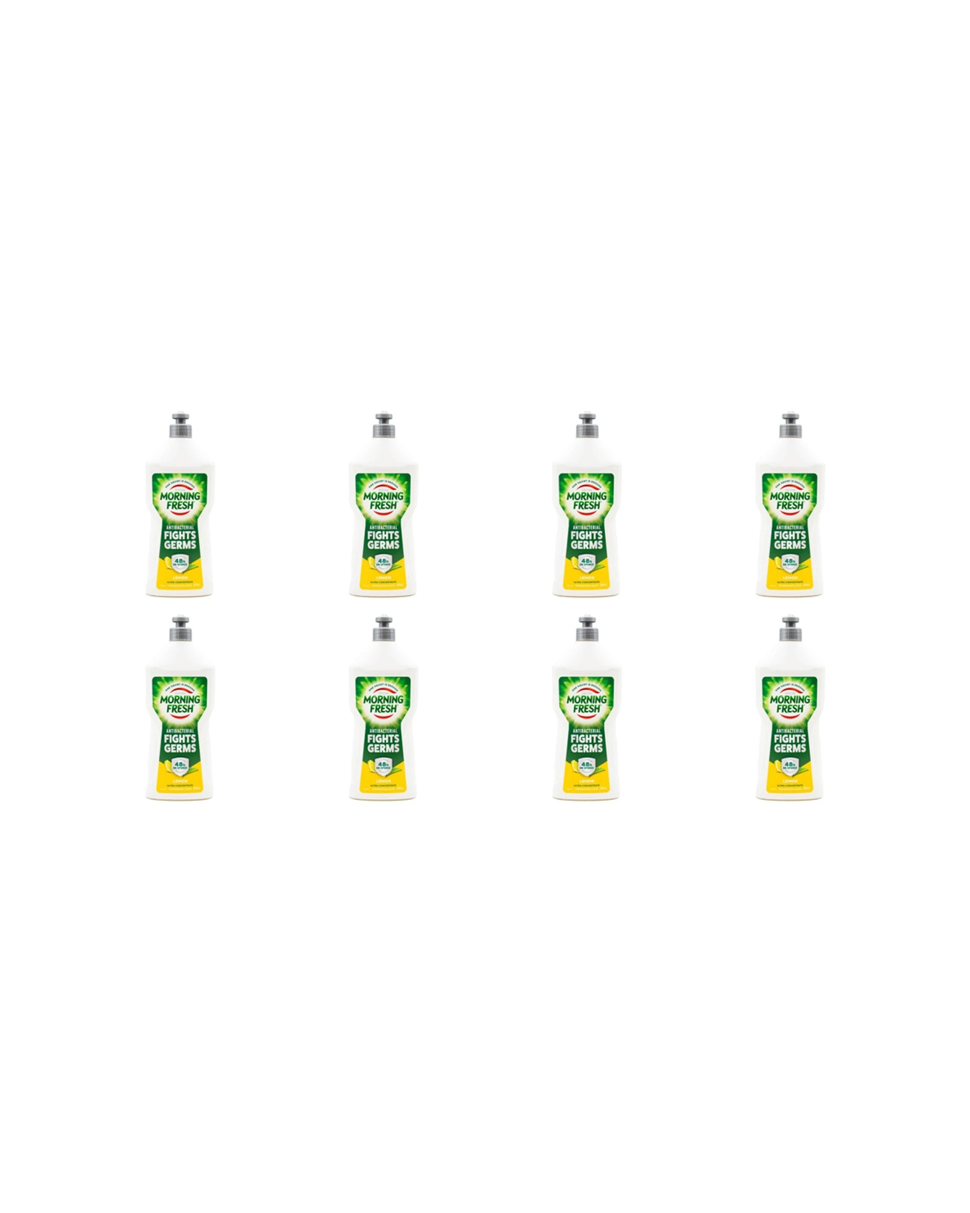 1 Morning Fresh 8PK Concentrated Dishwashing Liquid Antibacterial 680ml Lemon - Multi, 1 of 3