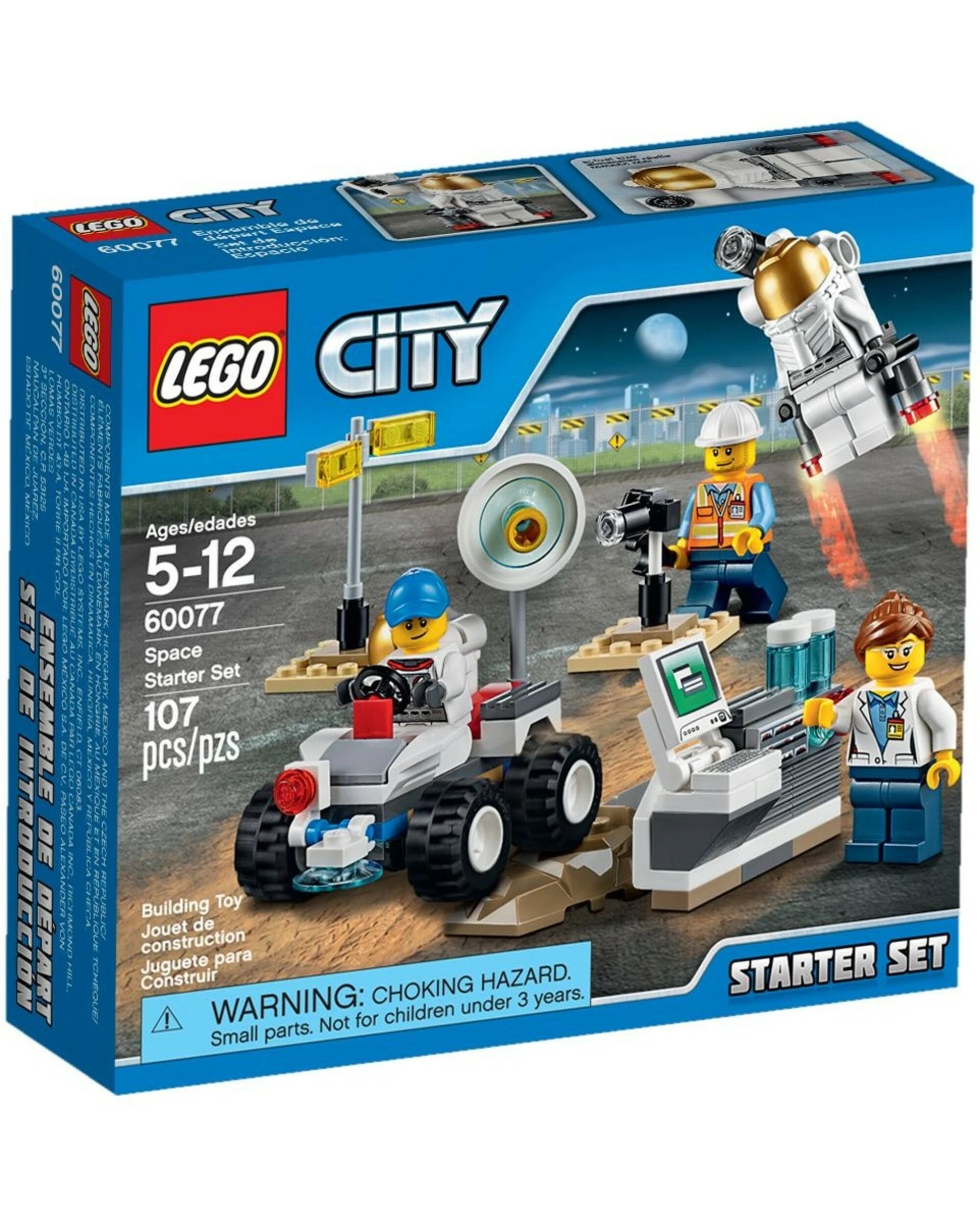 1 LEGO 60077 Space Starter Set: Mars Rover, Astronauts & Lab, 1 of 5