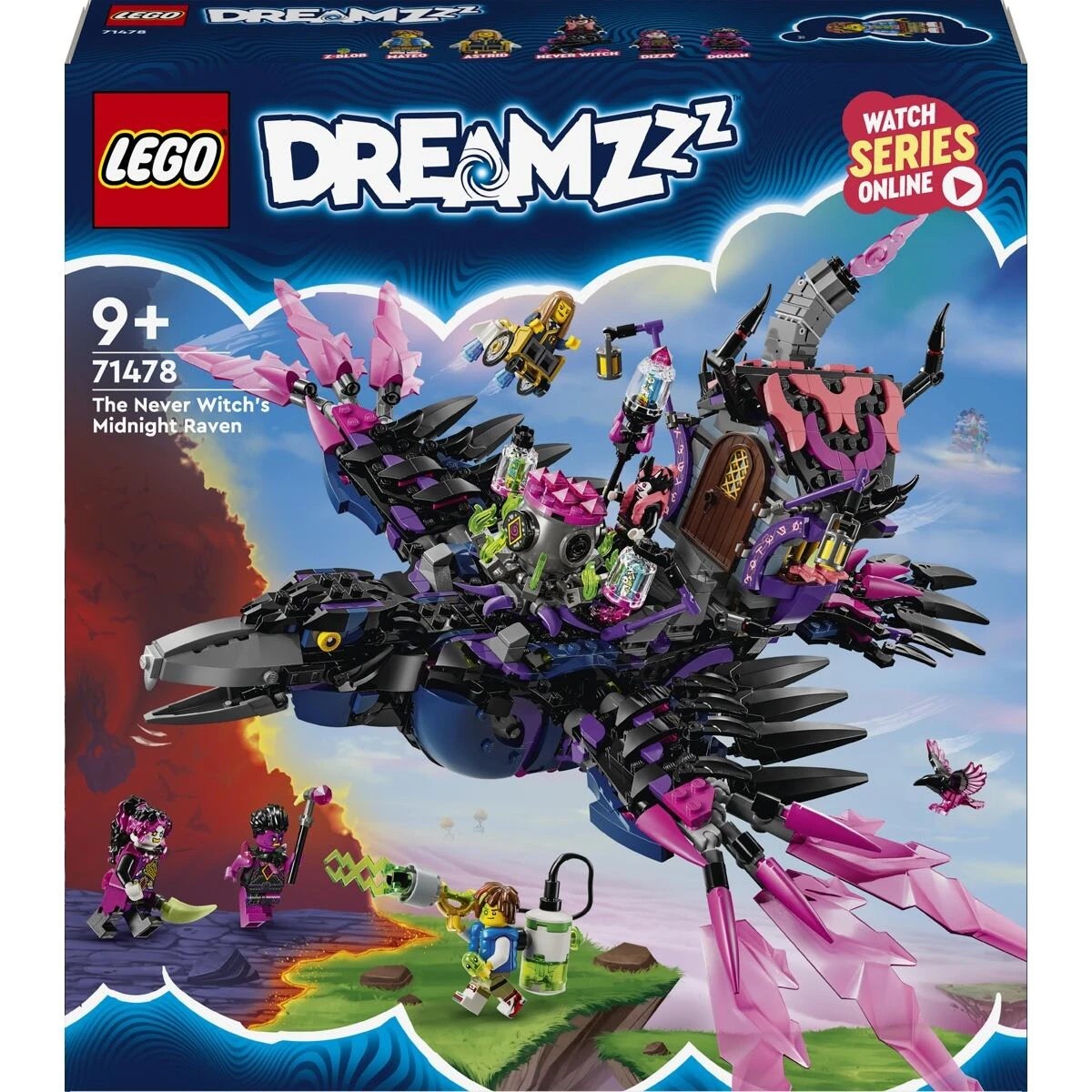 1 LEGO DREAMZzz The Never Witch’s Midnight Raven 71478, 1 of 10