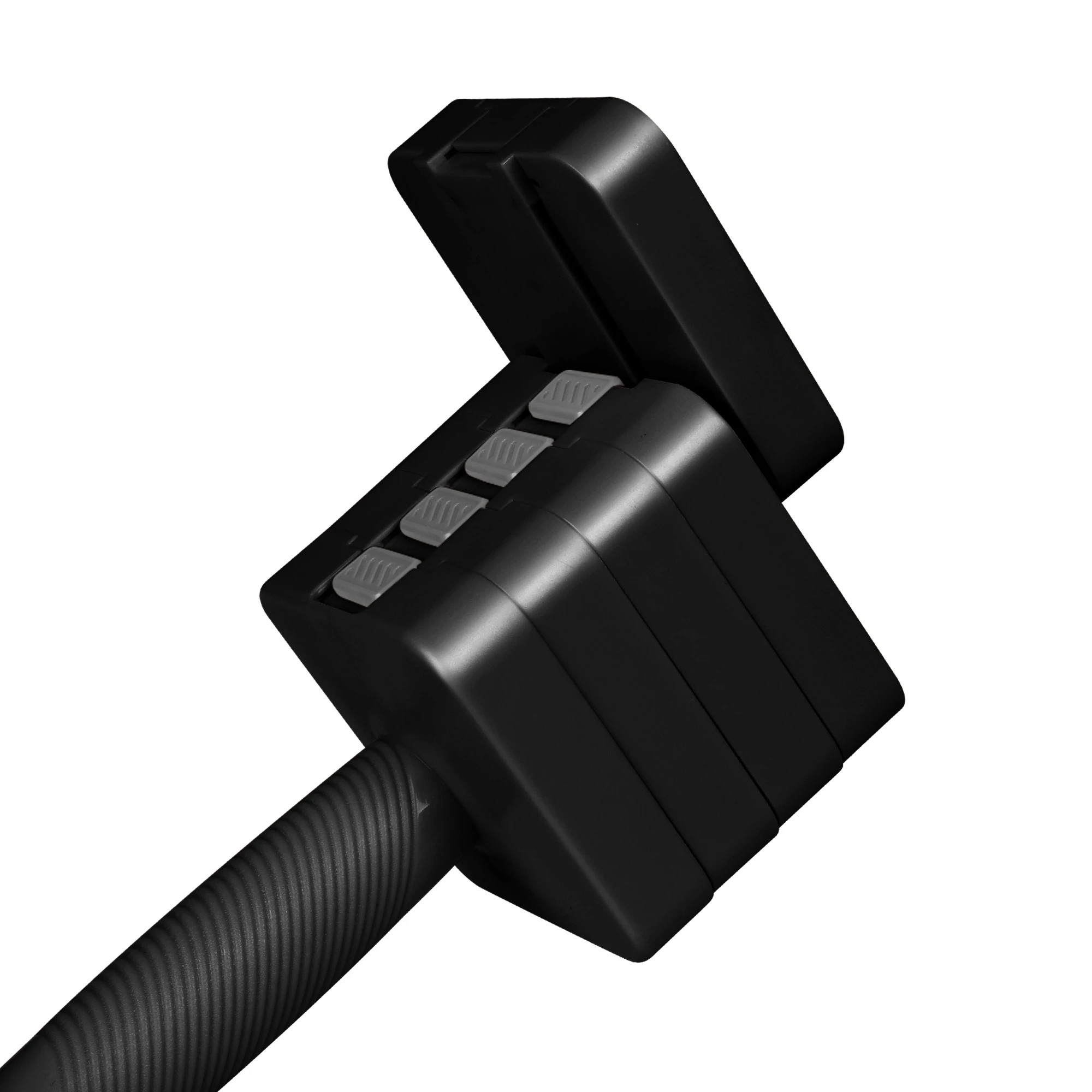 4 Centra A Pair 2.8kg-10kg Adjustable Dumbbells With Metal Weight Block Set, 4 of 7