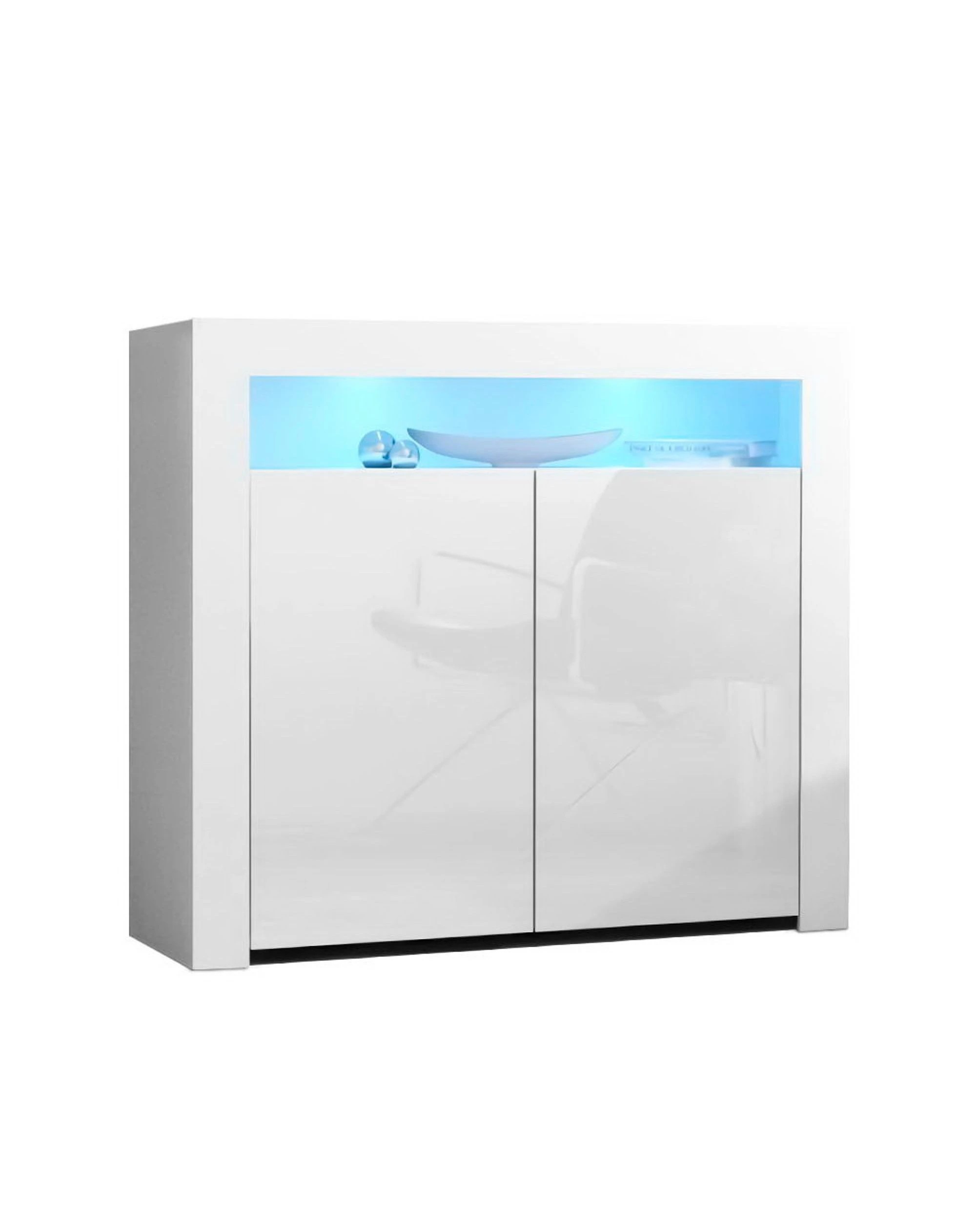 1 Artiss Buffet Sideboard Led
 - White, 1 of 3