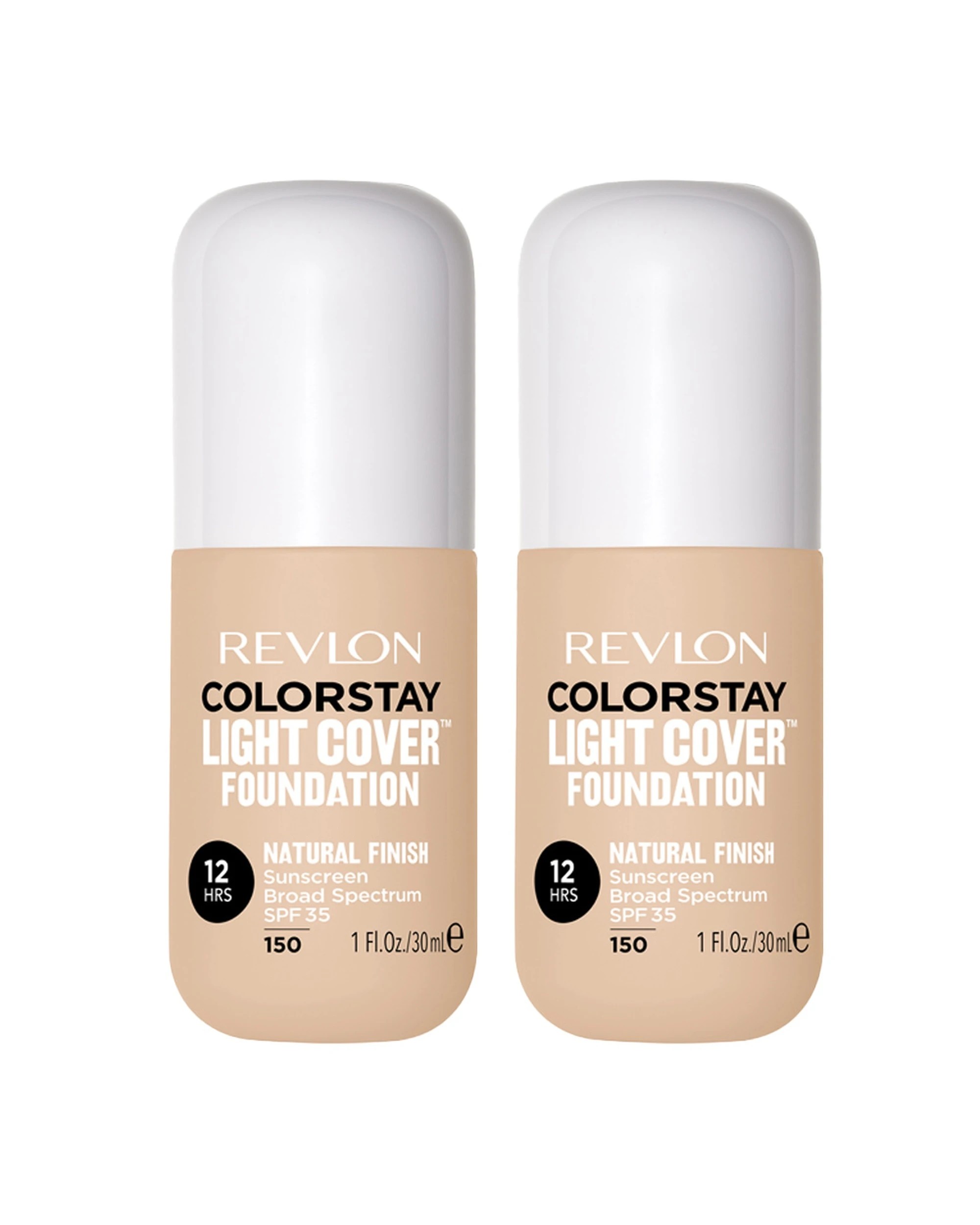 1 Revlon Colorstay Light Cover Foundation 30ml 150 Buff - 2 Pack, 1 of 1