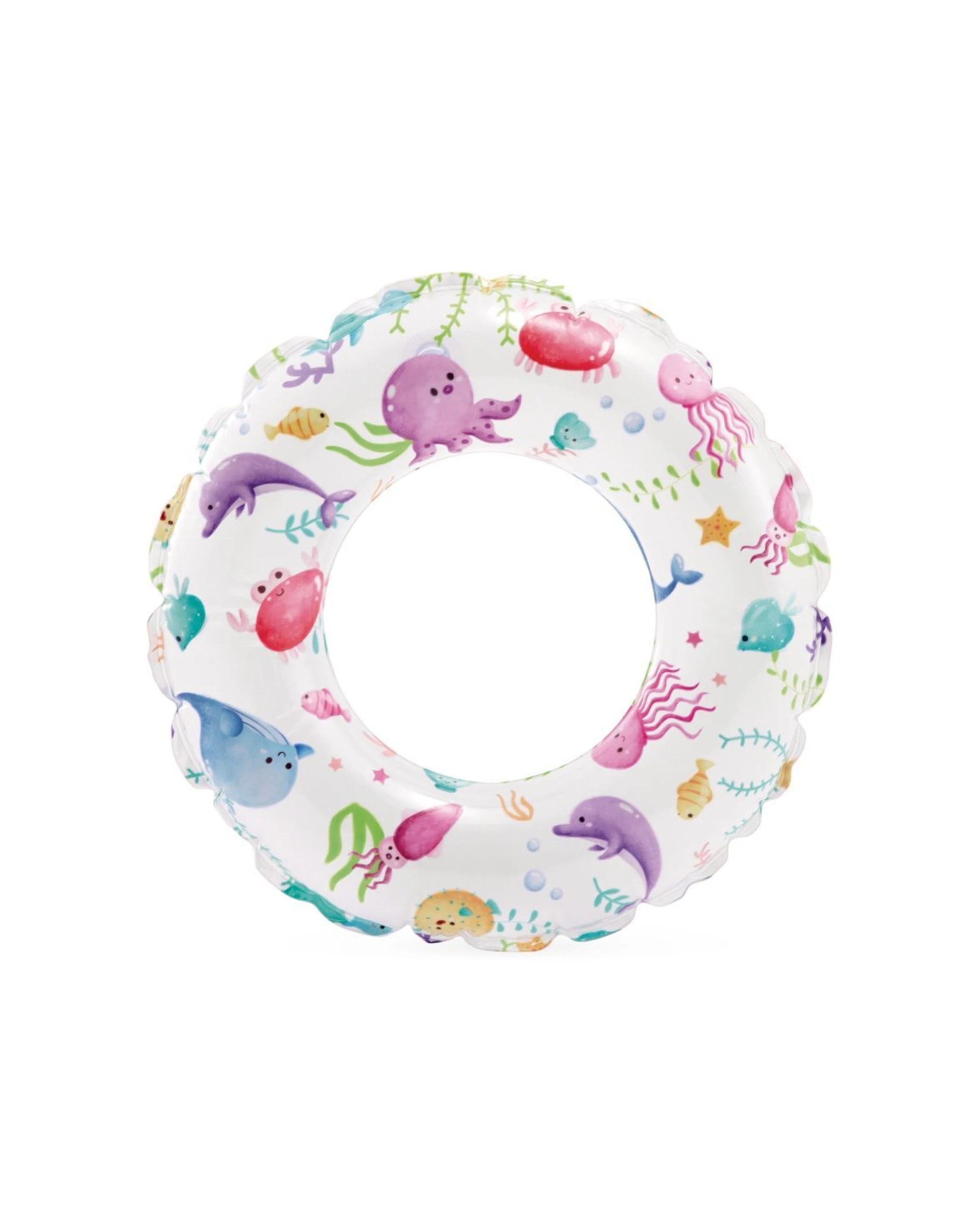 8 Intex 2PK Lively Print Swim Rings Inflatable Kids Floats 6-10Y+ - Assorted, 8 of 8
